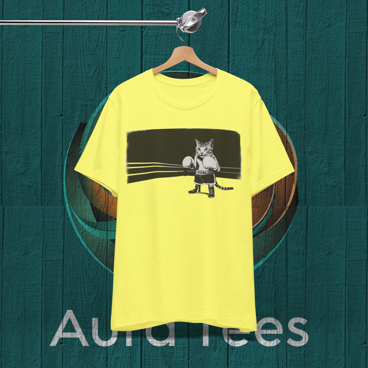 boxer cat tee