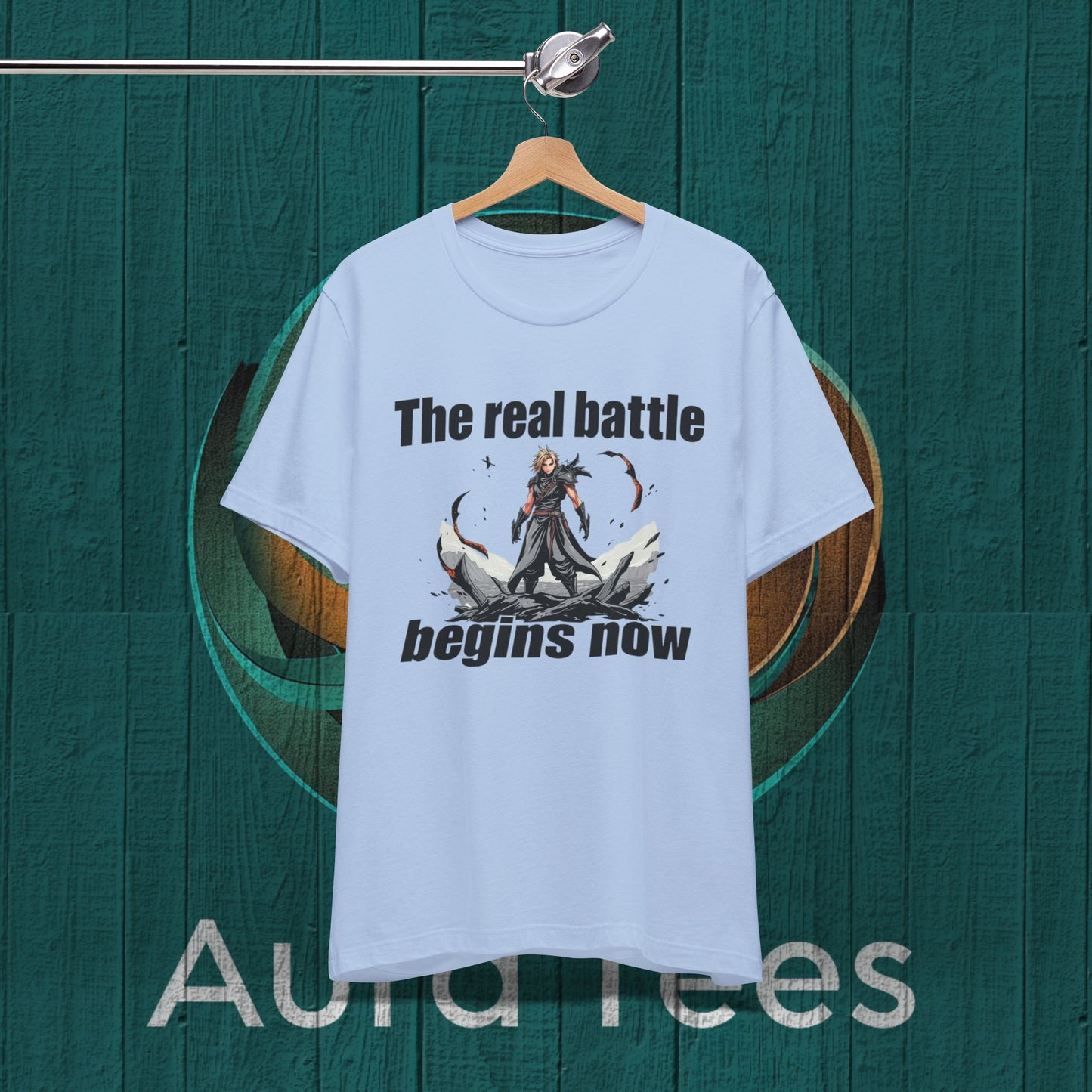 Comic style Now the real battle tee
