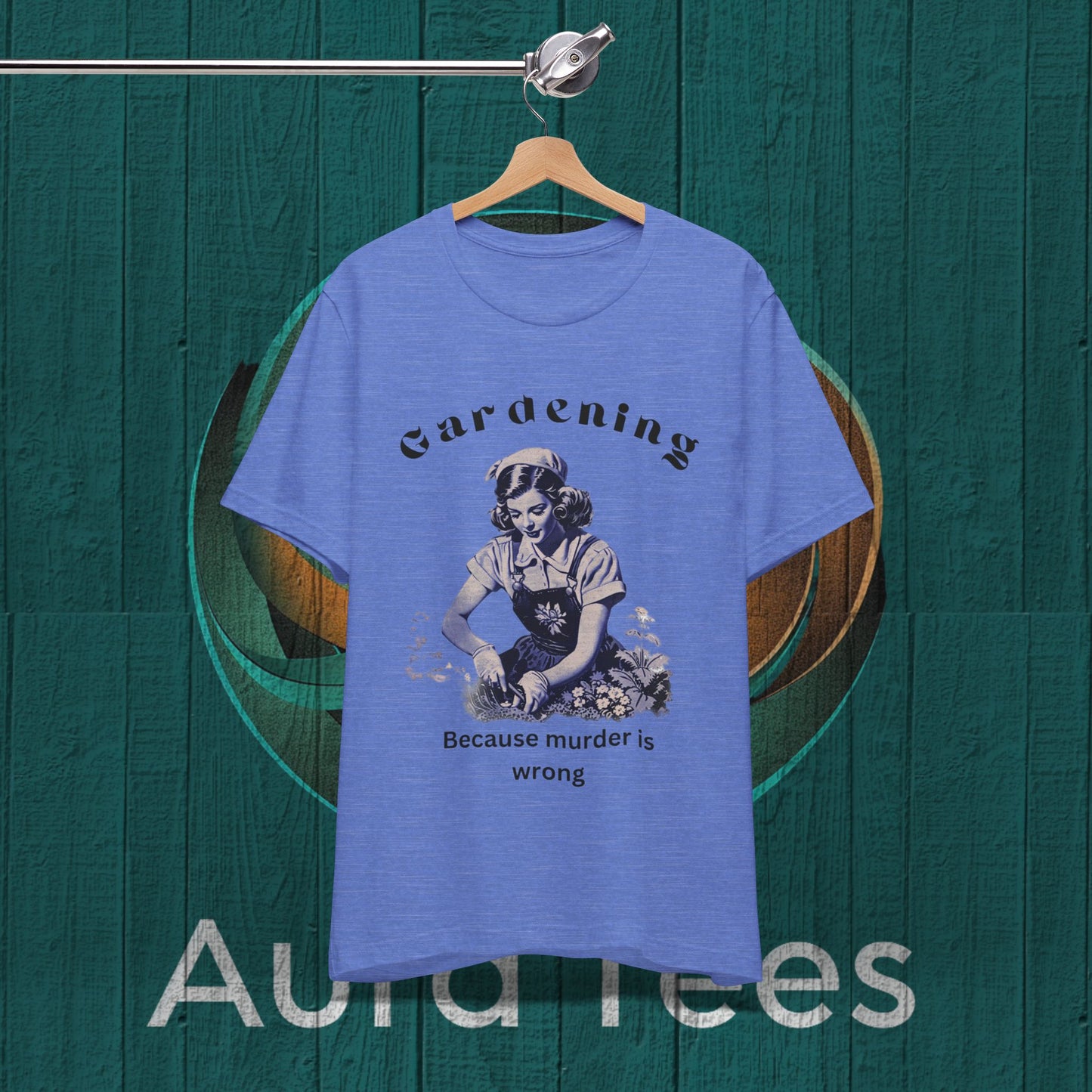 Vintage Gardening murder tee