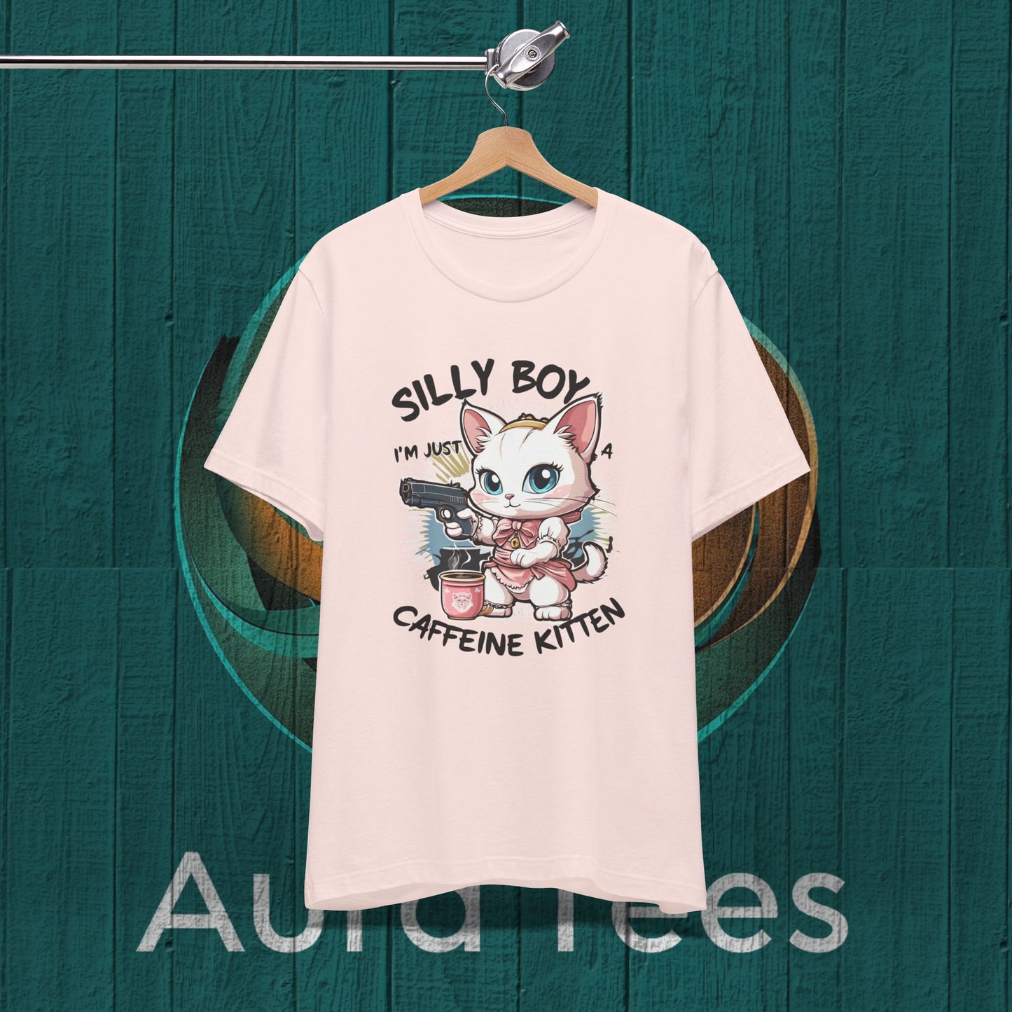 caffeine kitten tee