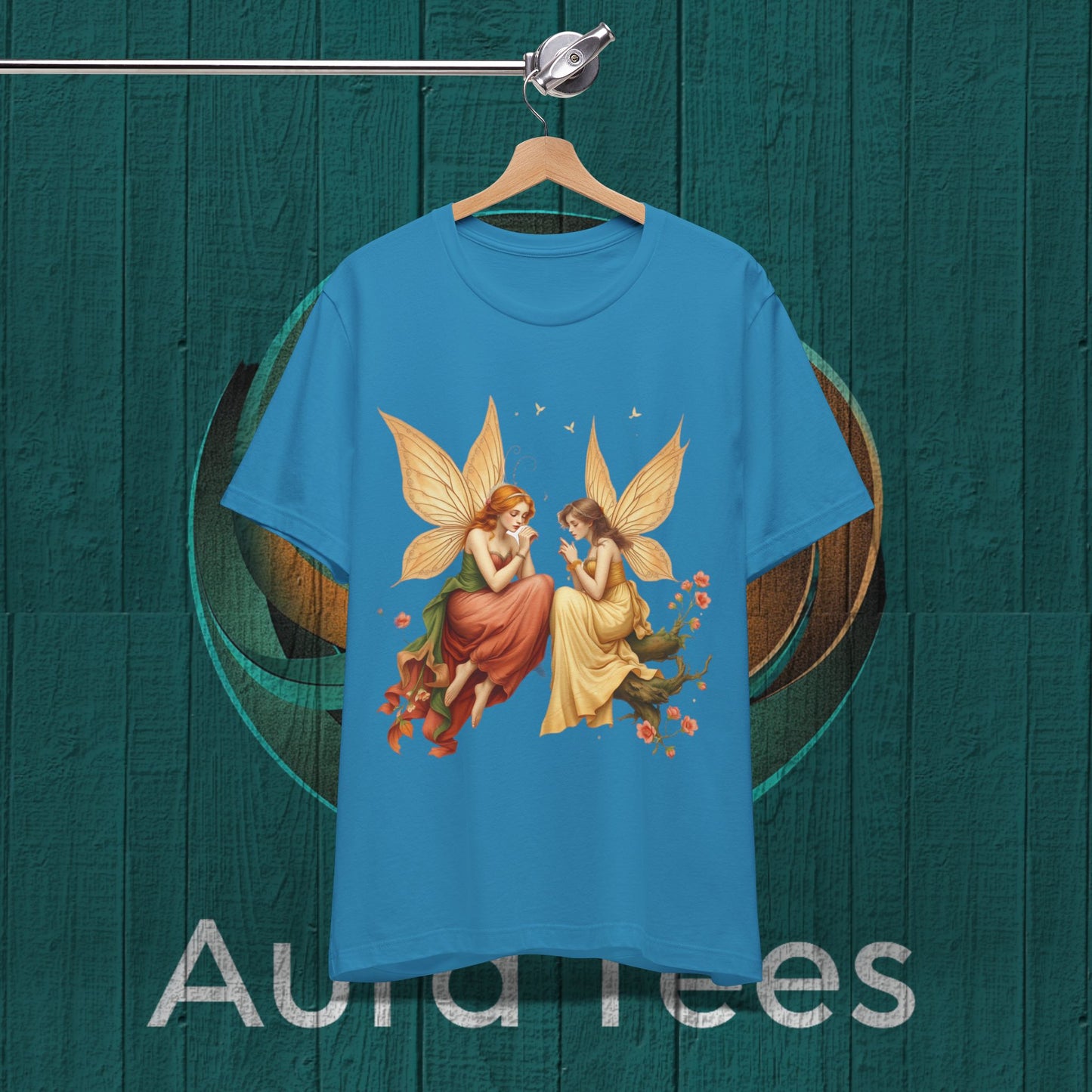 vintage mucha fairie tee
