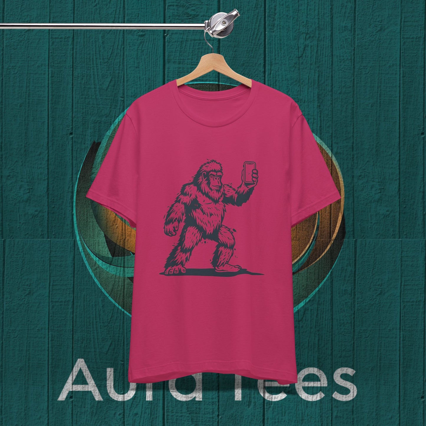 sasquatch selfie tee