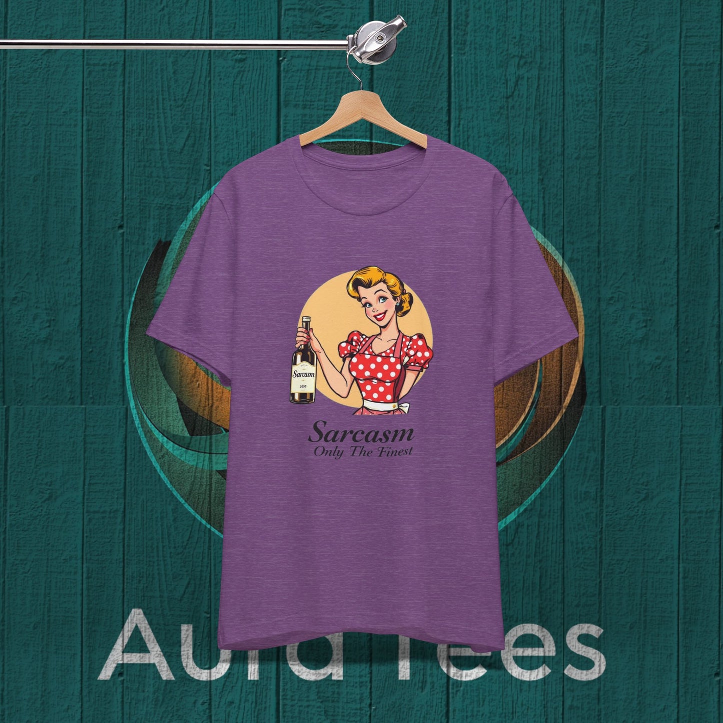 retro housewife sarcasm tee