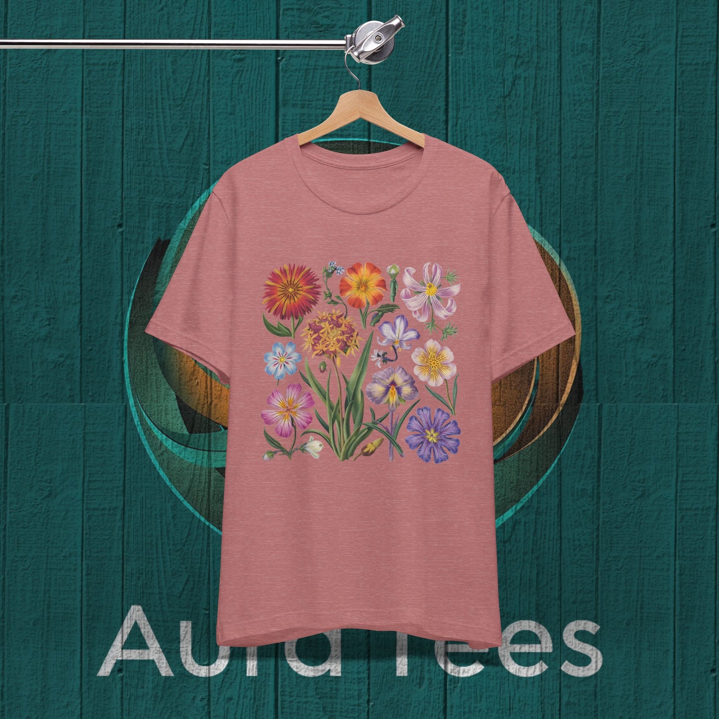large floral tee