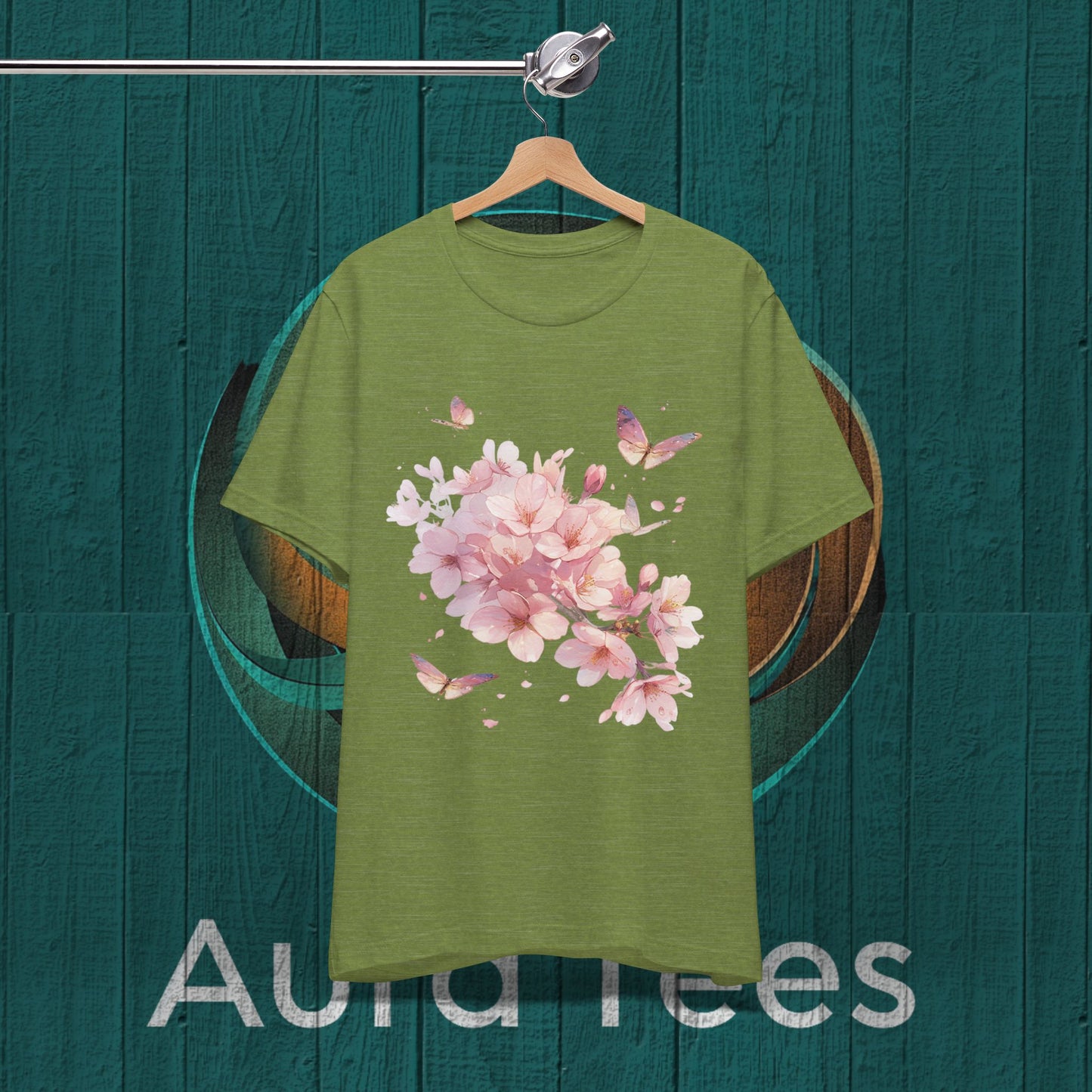 Pink blossoms and grace tee