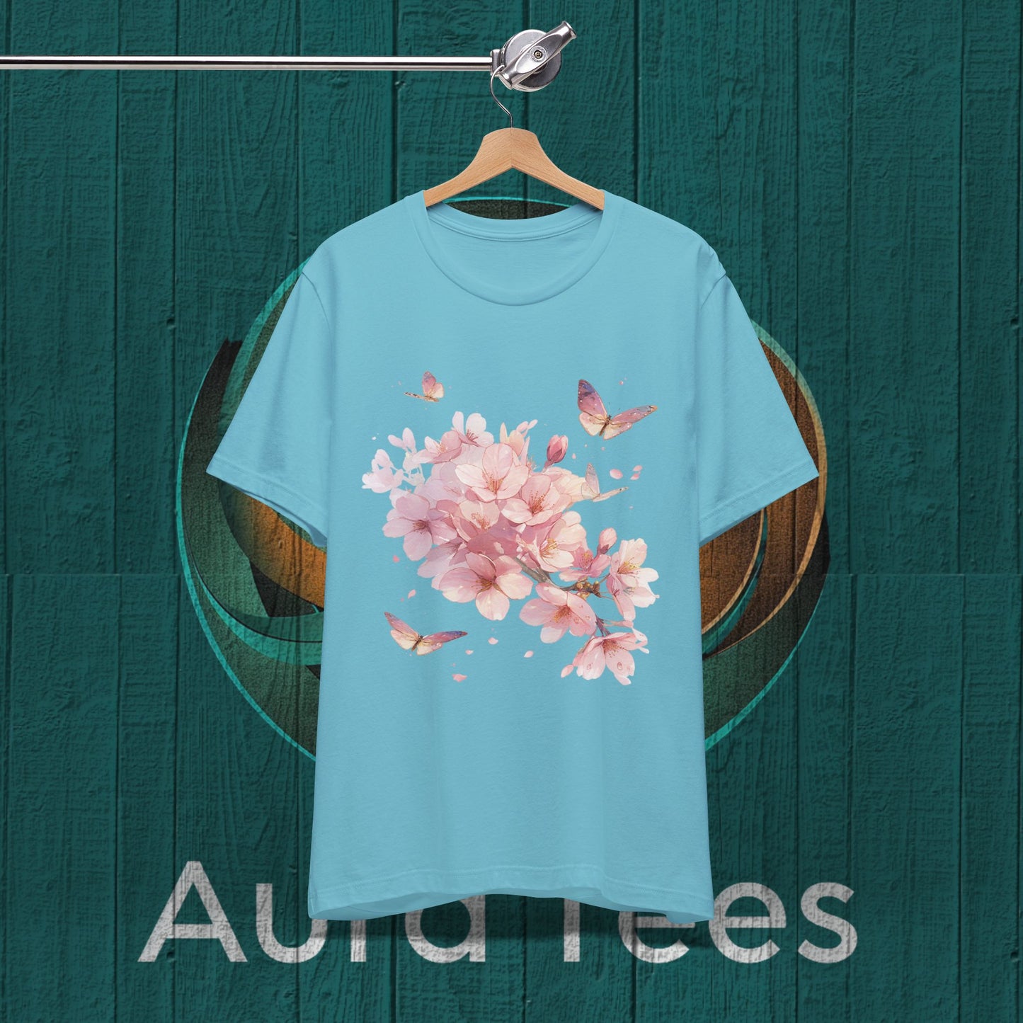Pink blossoms and grace tee