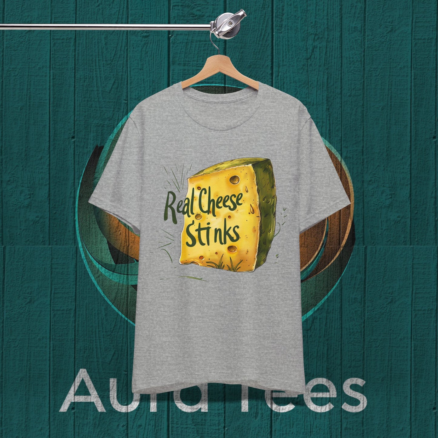 Real Cheese Stinks tee