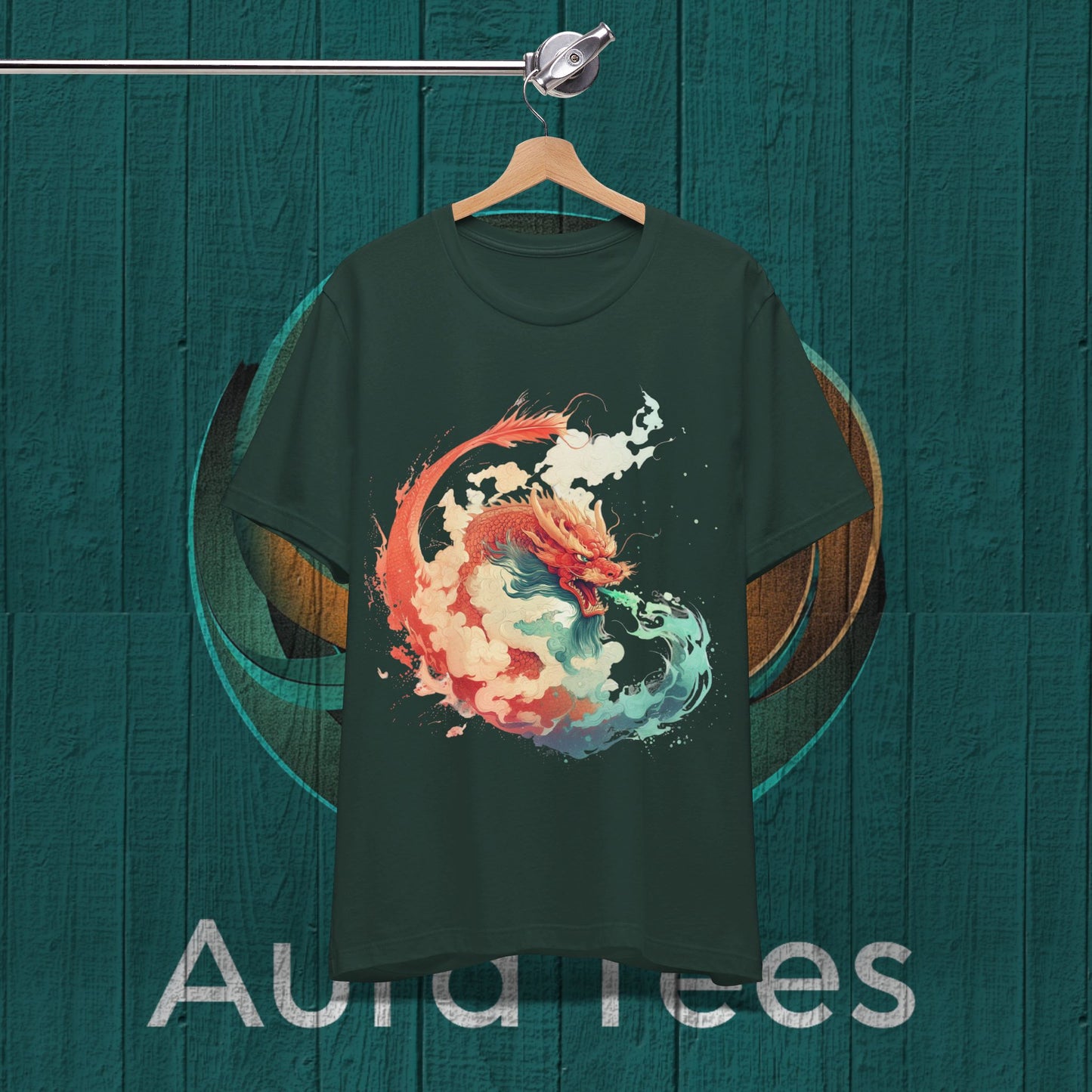 Chinese dragon tee