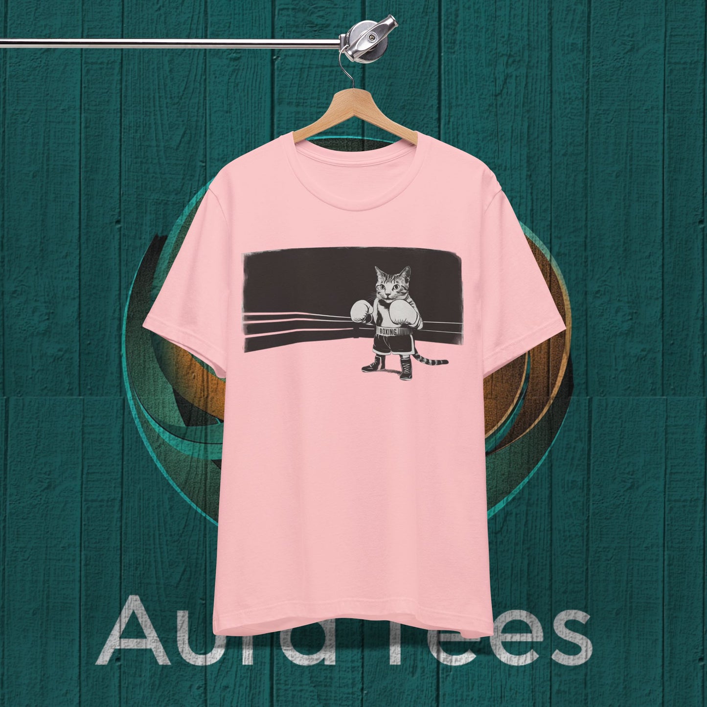boxer cat tee