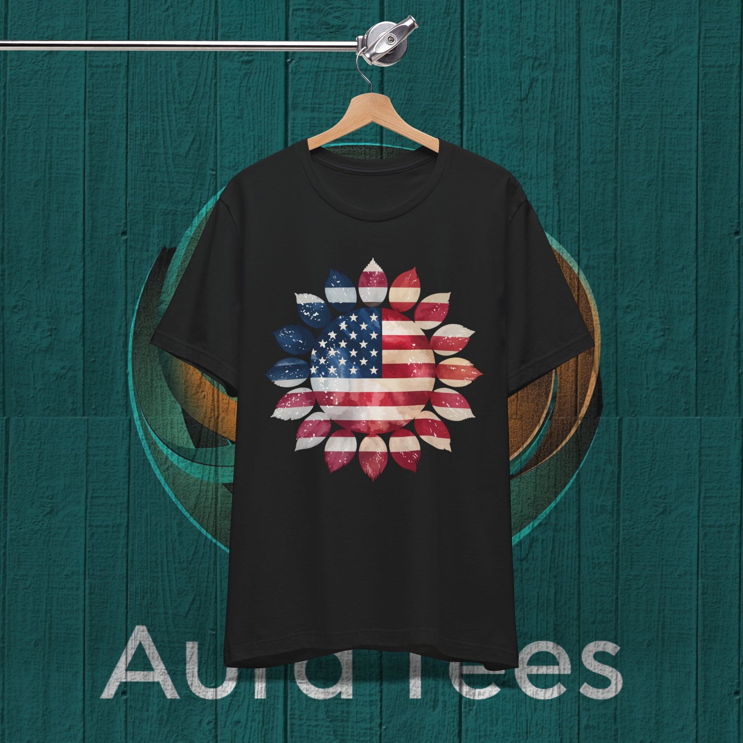 americana sunflower tee