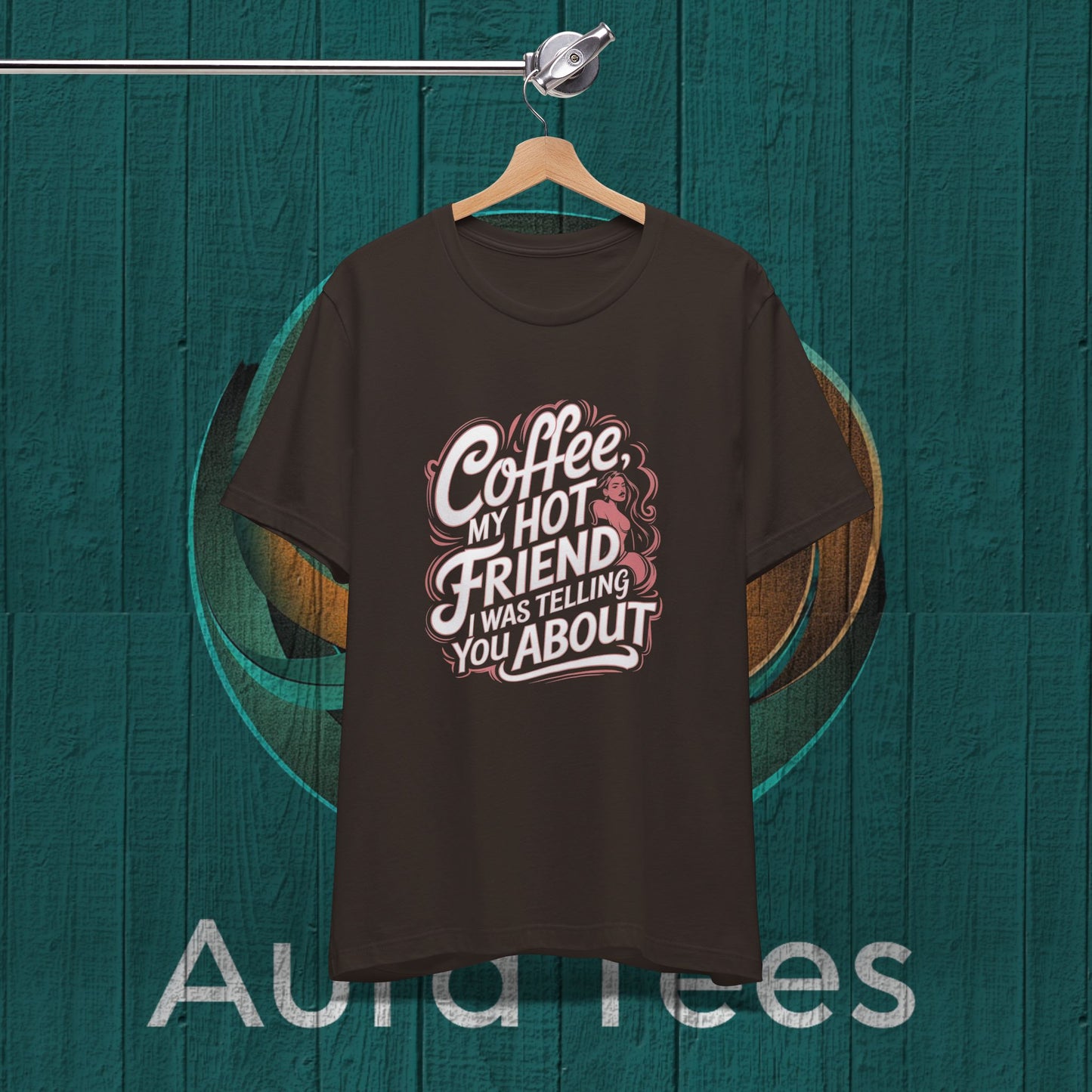 hot friend coffee tee
