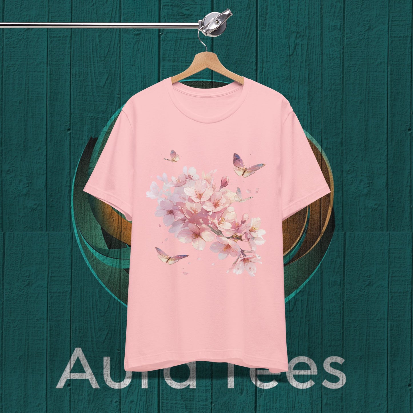 Pink blossoms and grace tee