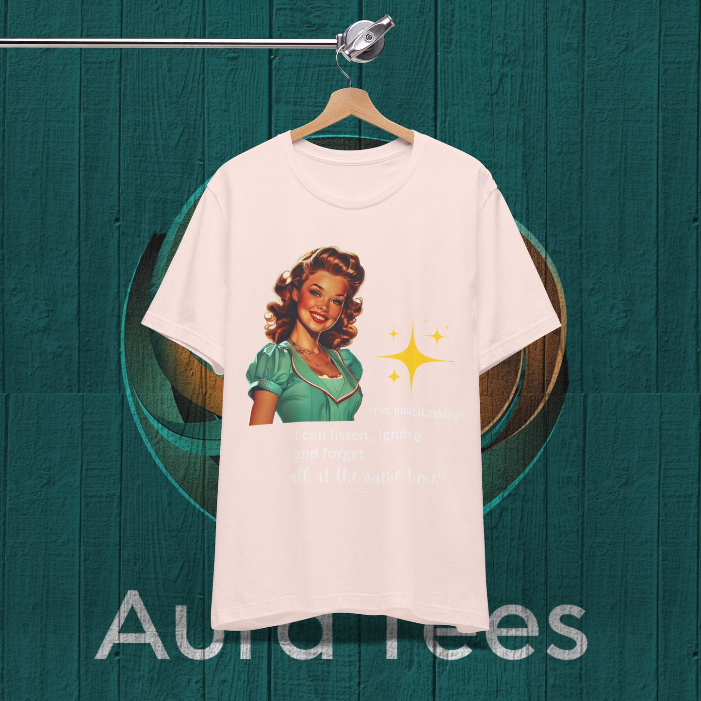 retro sarcasm multitasking tee