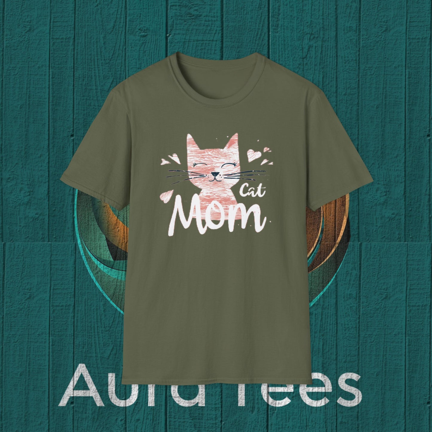 cat mom tee