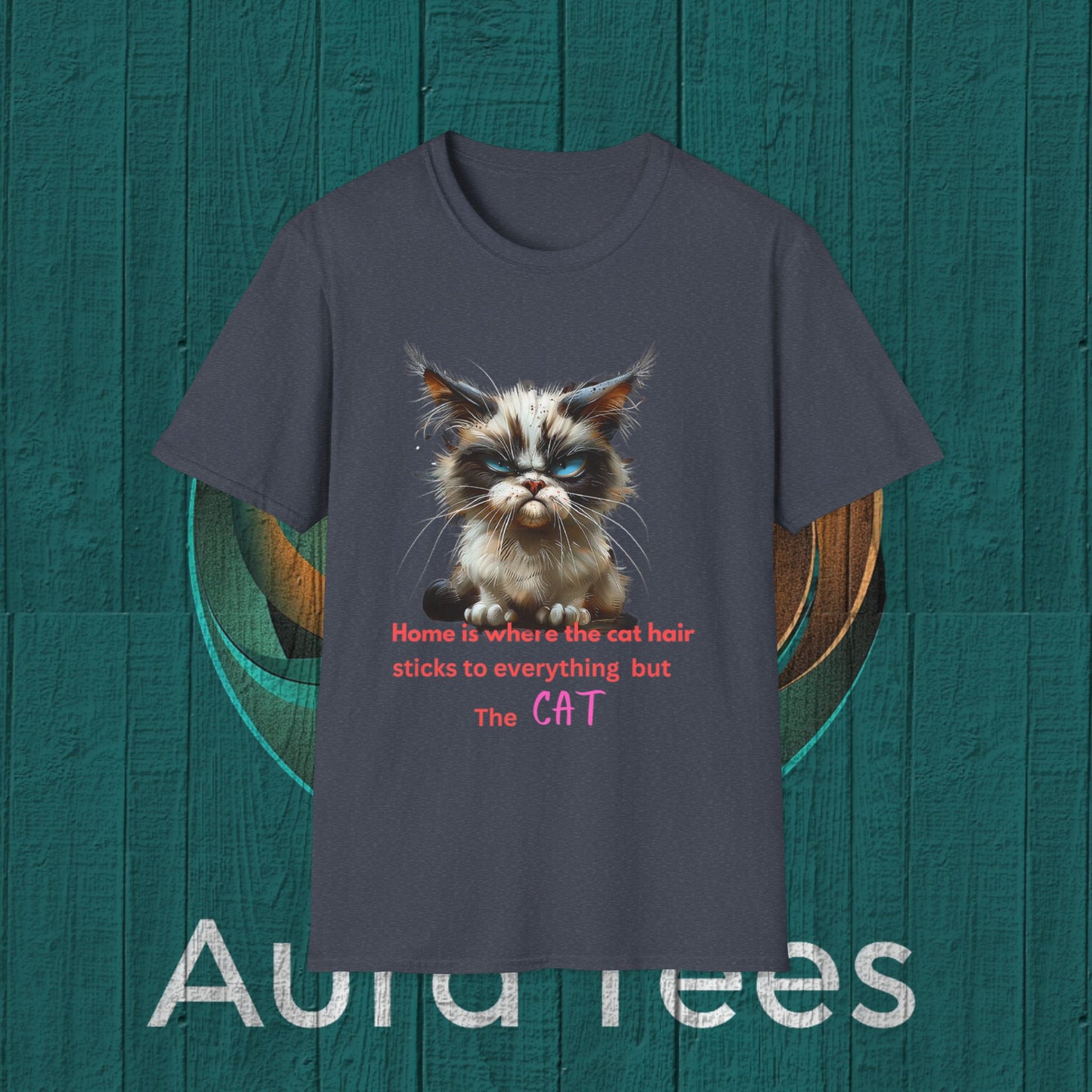 cat hair tee
