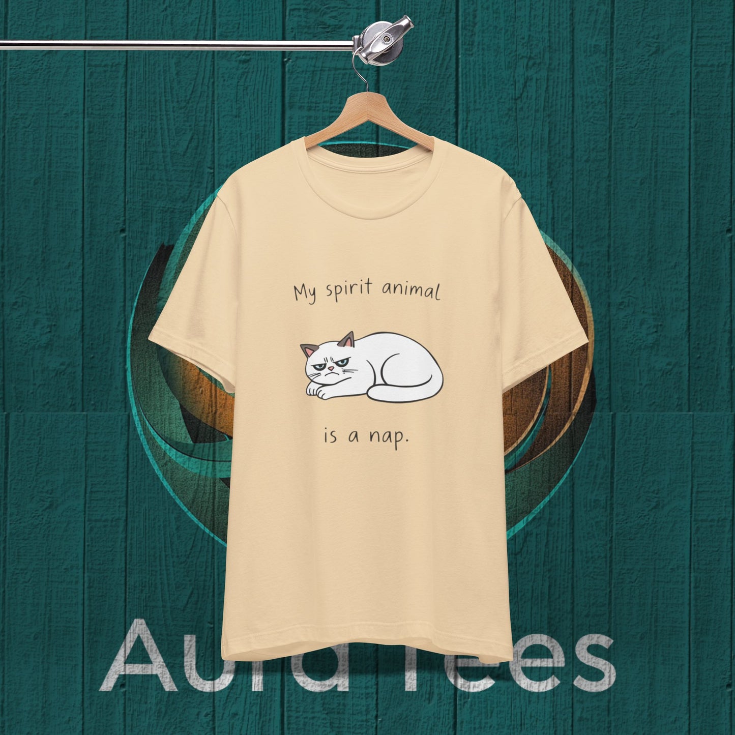 spirit animal cat tee