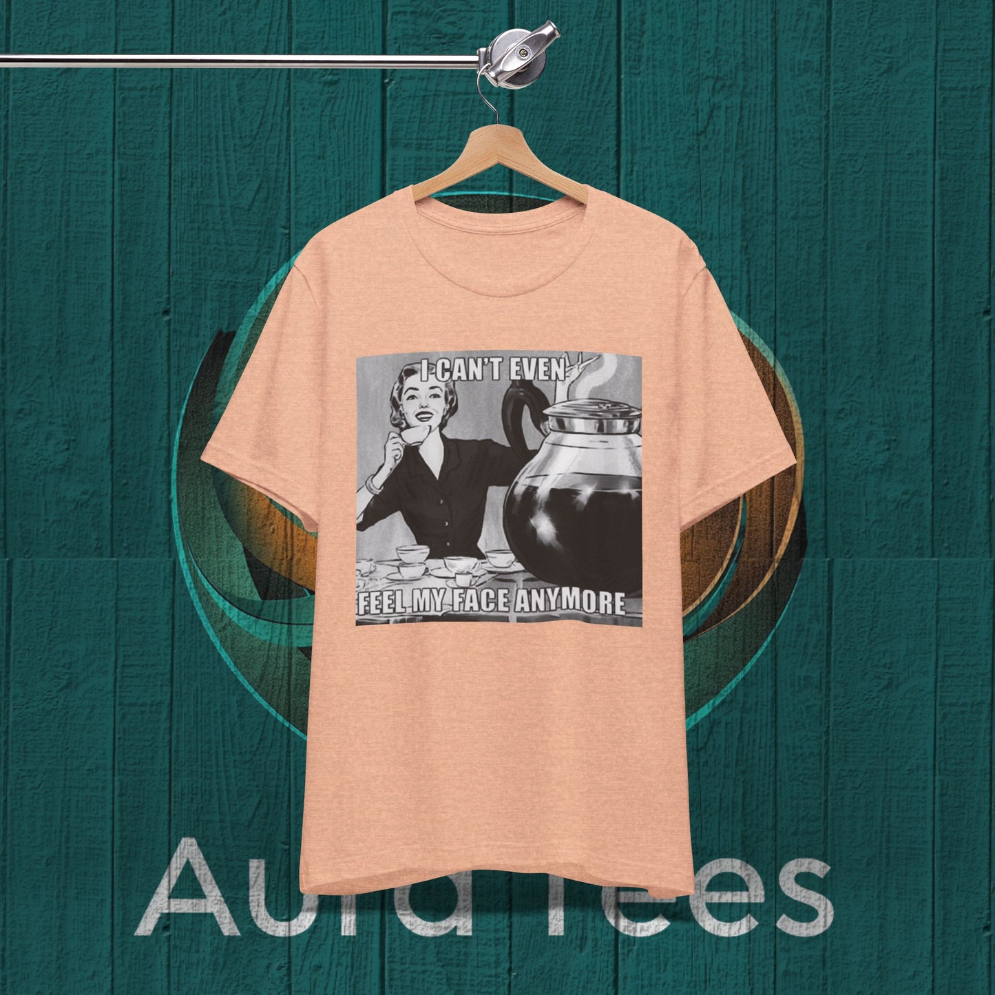 feel my face coffee tee