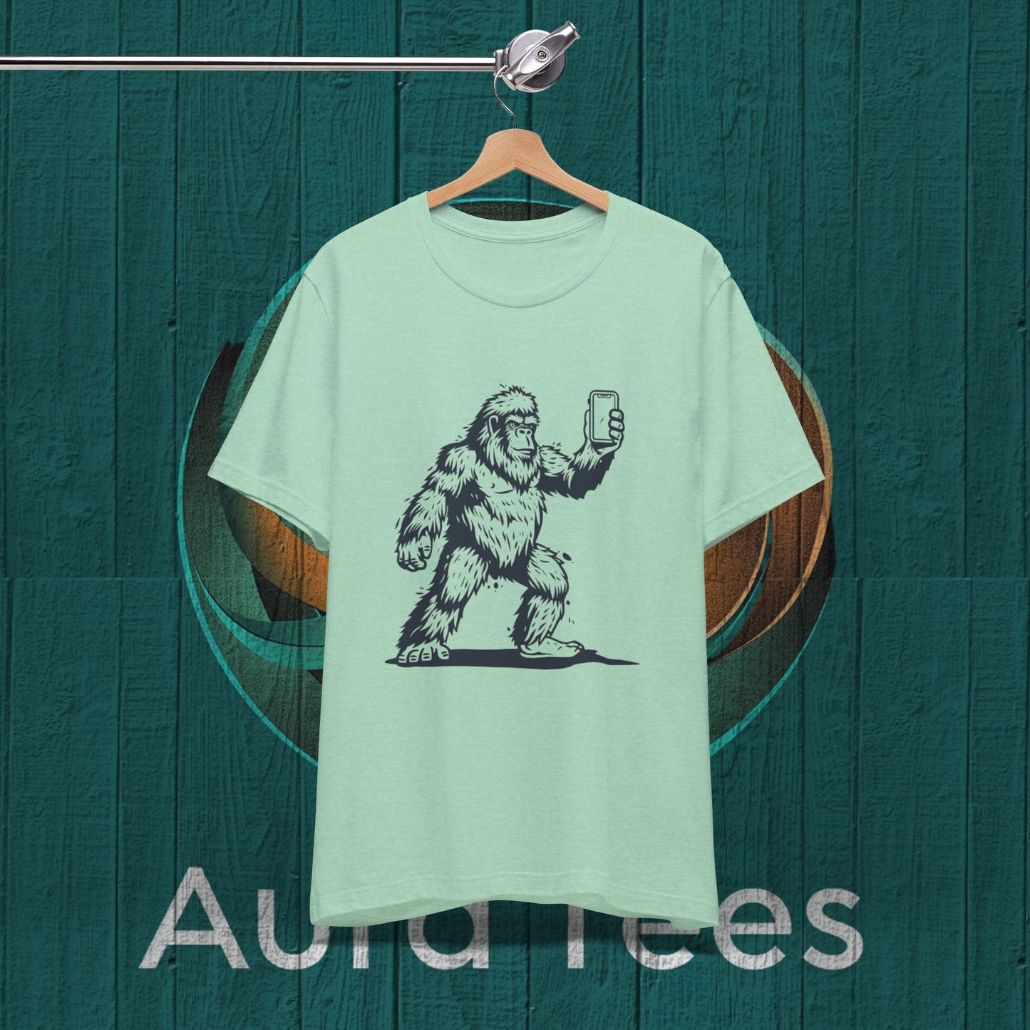 sasquatch selfie tee