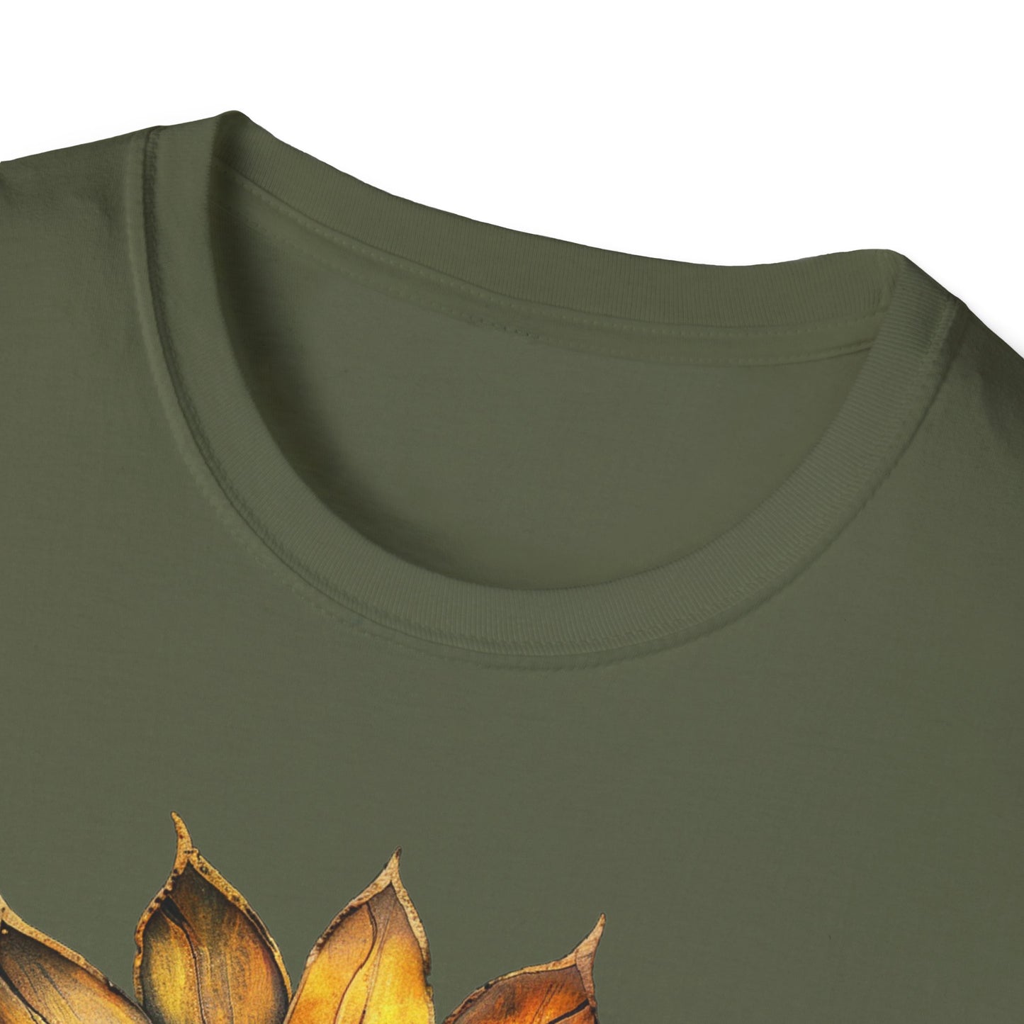 vintage heart sunflower tee