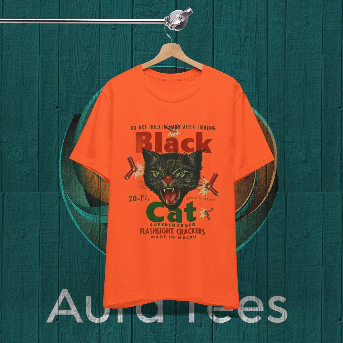 vintage Black Cat Firecrackers tee