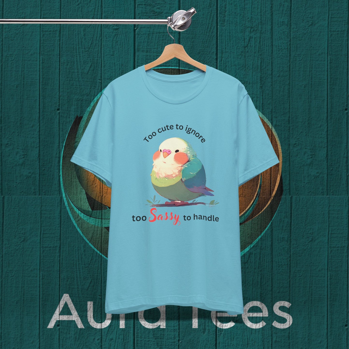 Sassy budgie tee