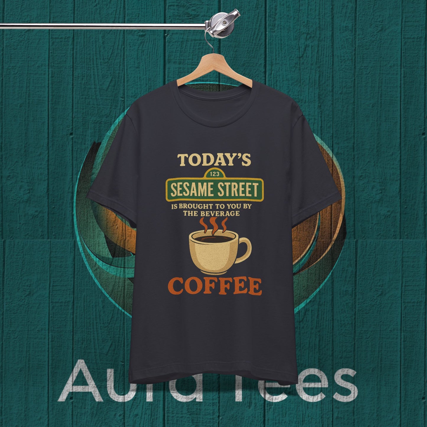 coffee Sesame Street tee