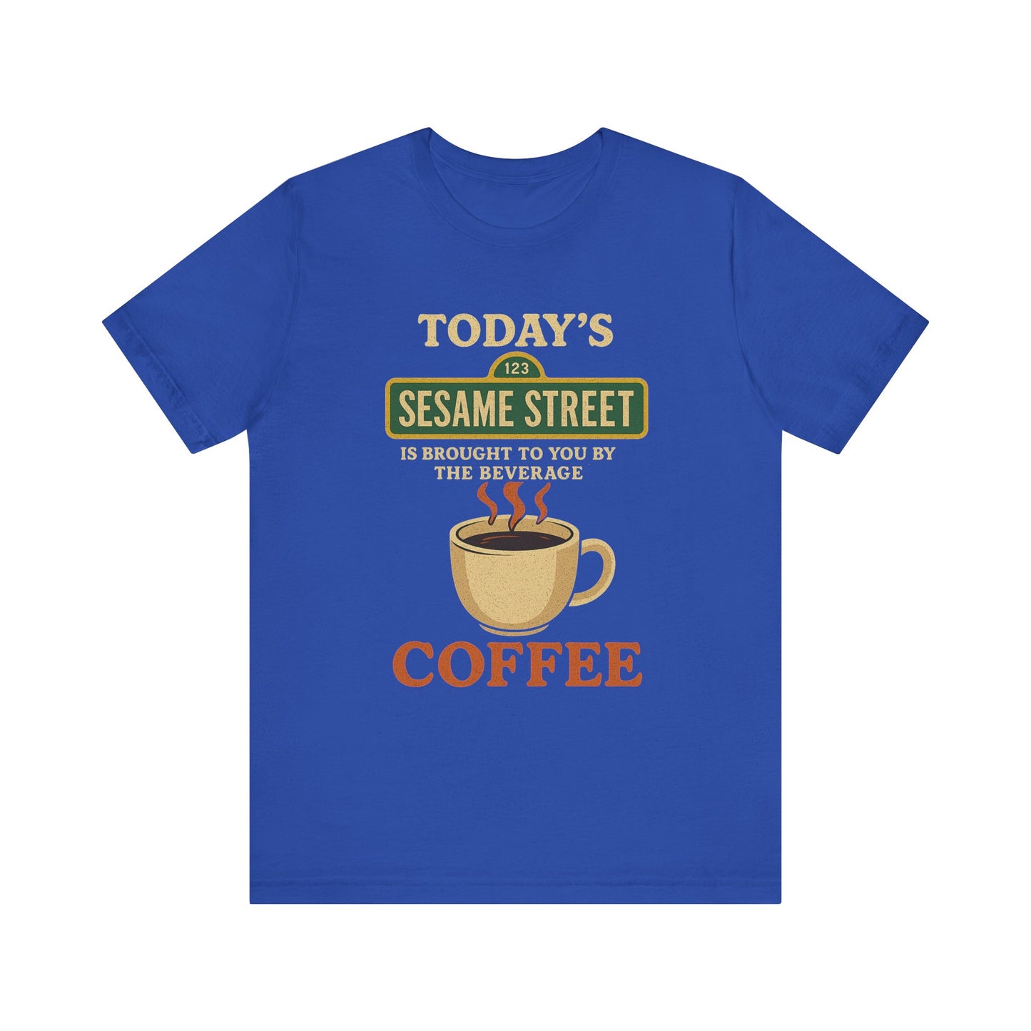 coffee Sesame Street tee
