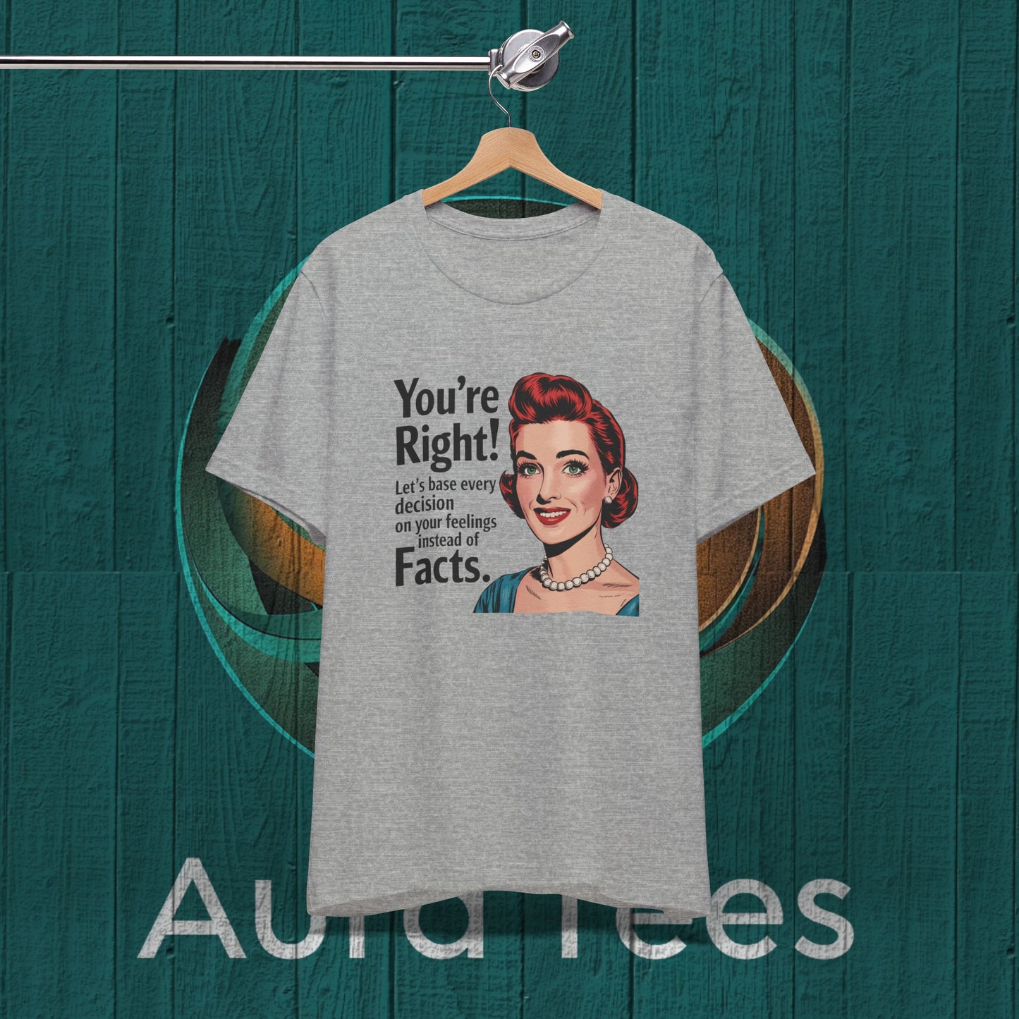 retro snarky house wife sarcasm facts tee