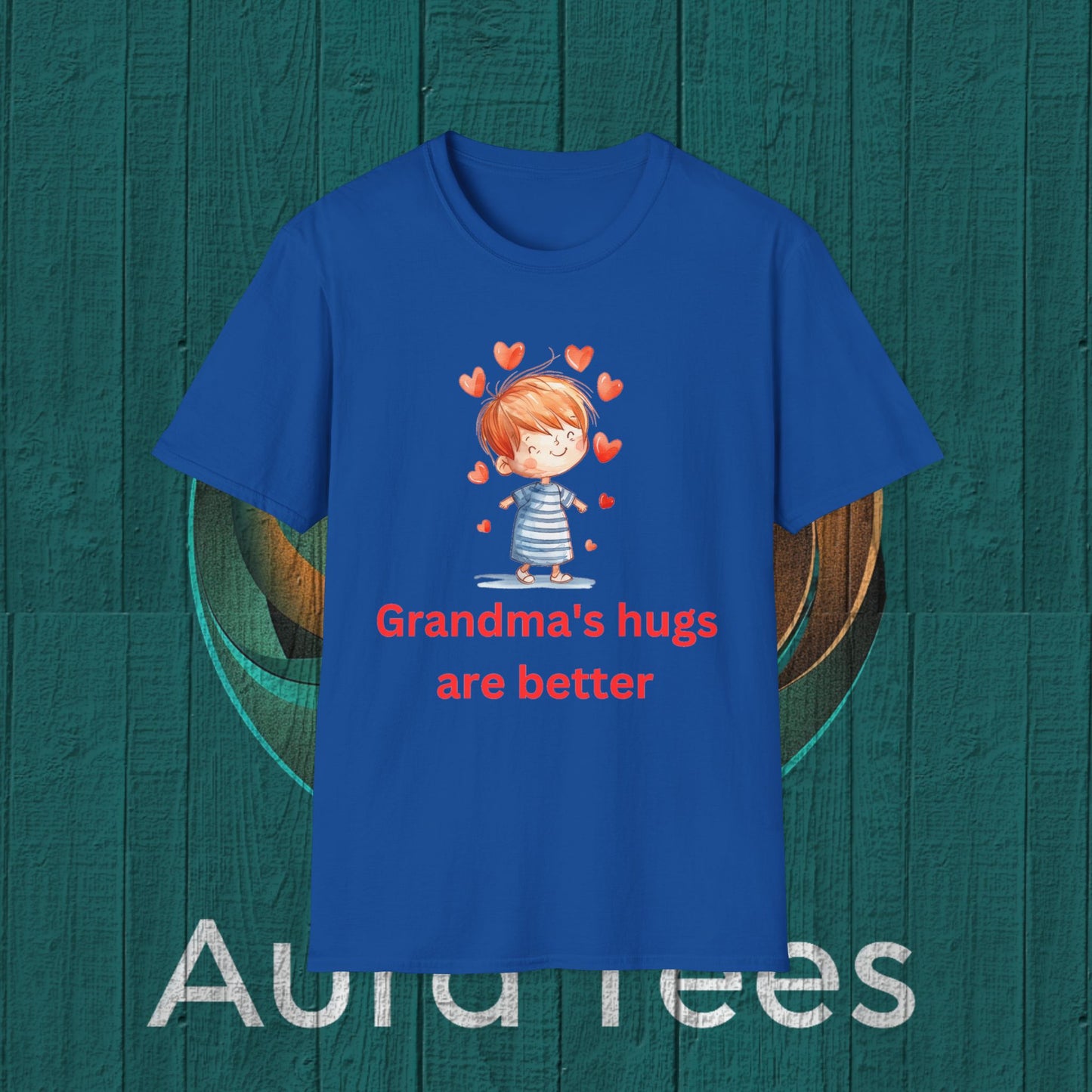 grandma hugs tee