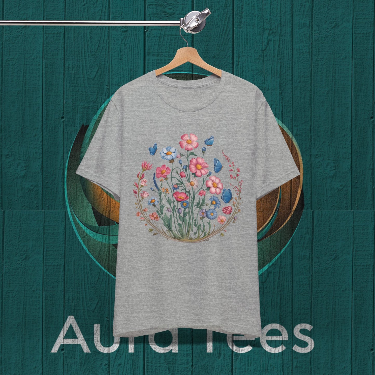 mucha floral tee