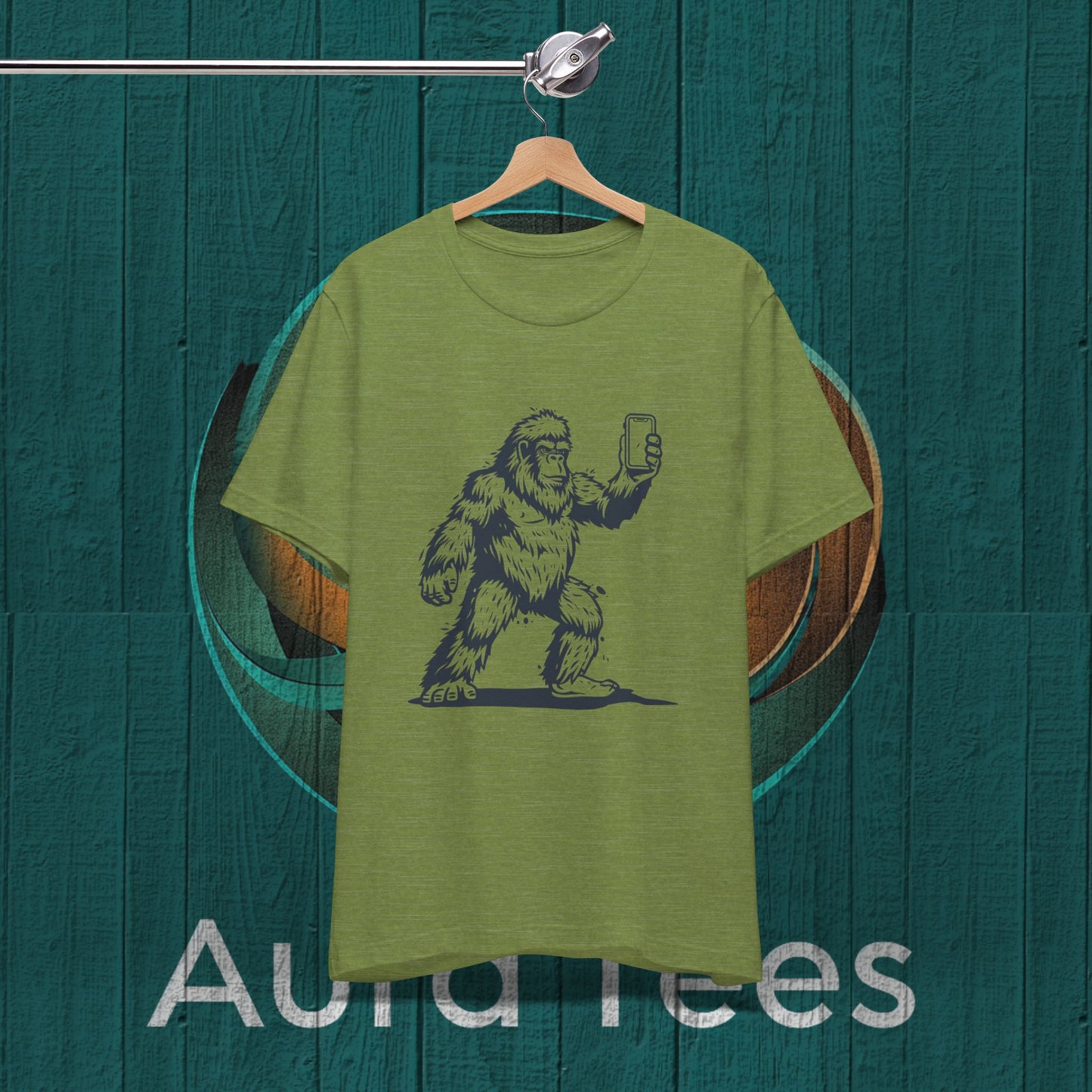 sasquatch selfie tee