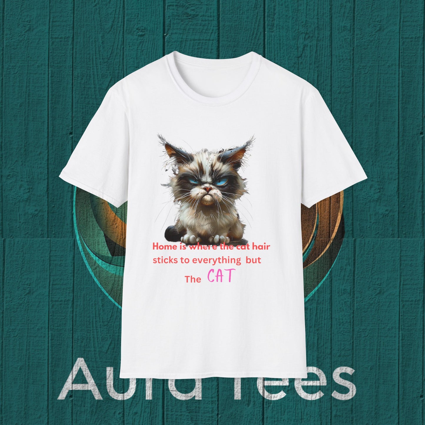 cat hair tee