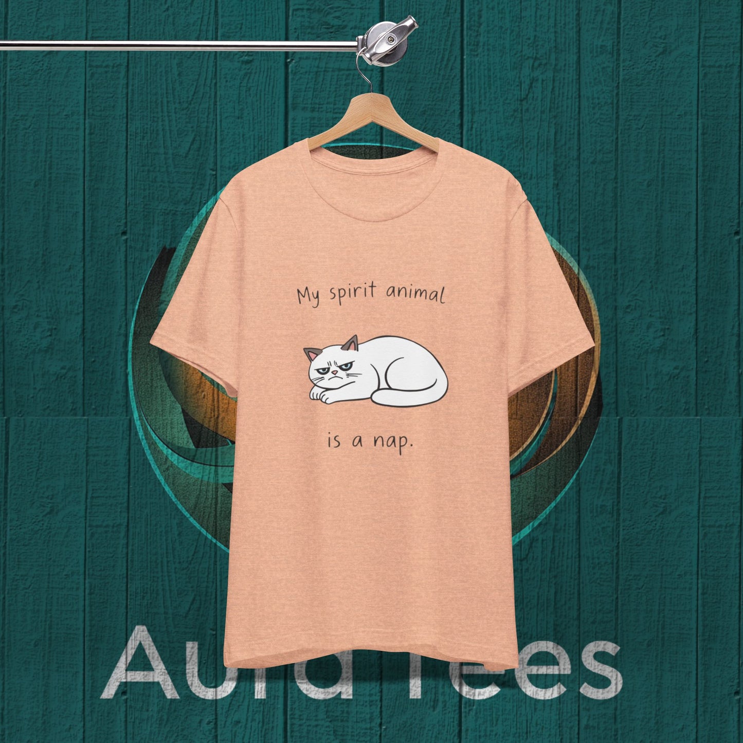spirit animal cat tee