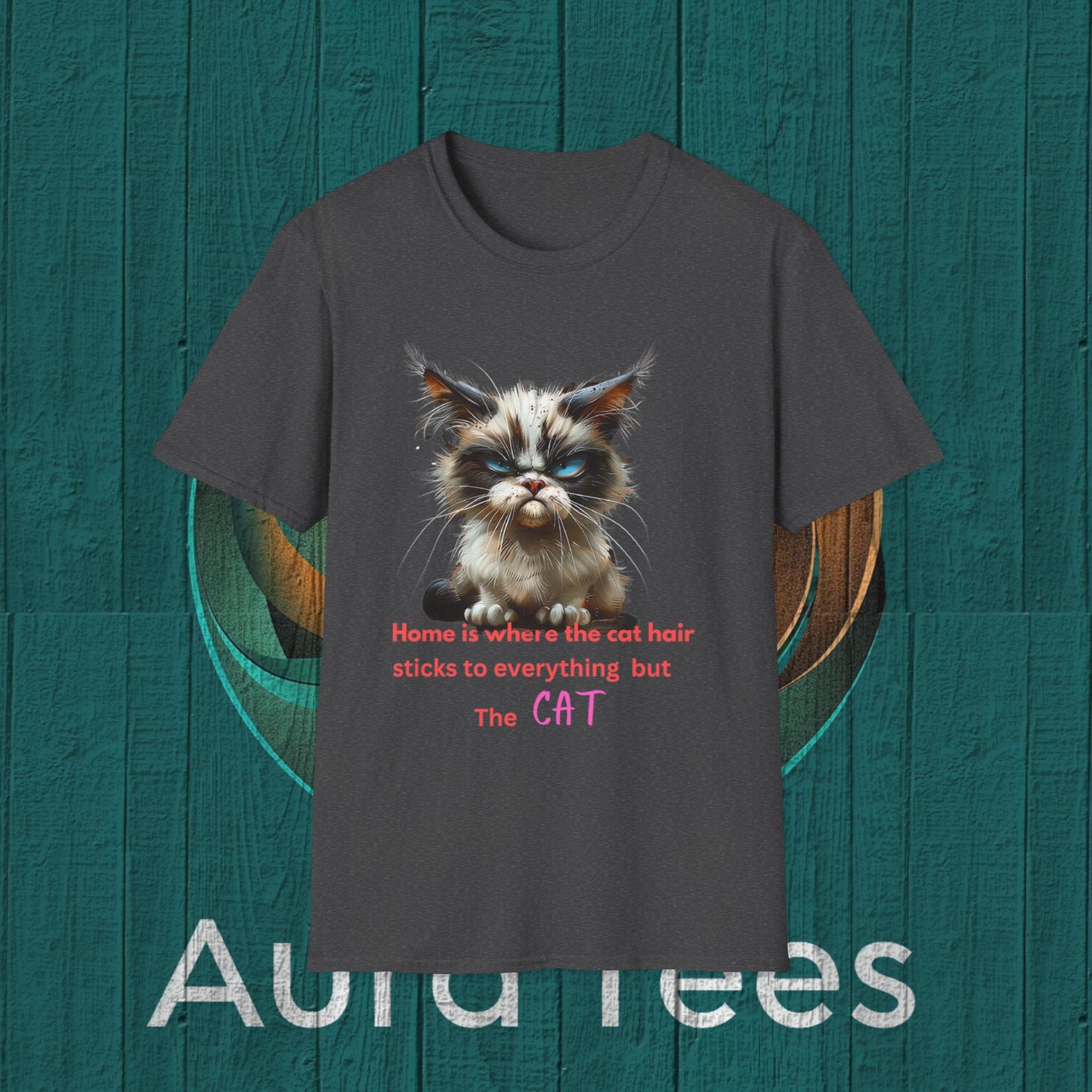 cat hair tee