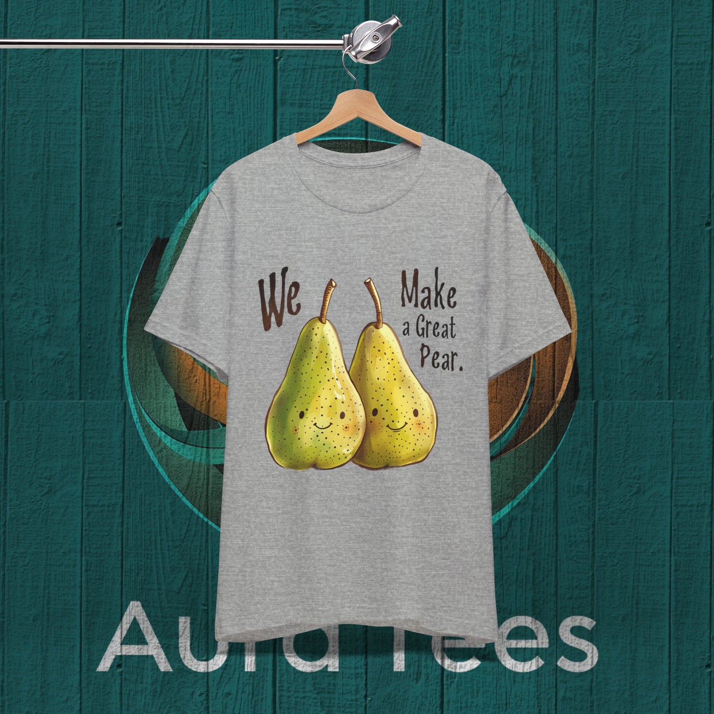 great pear food pun tee