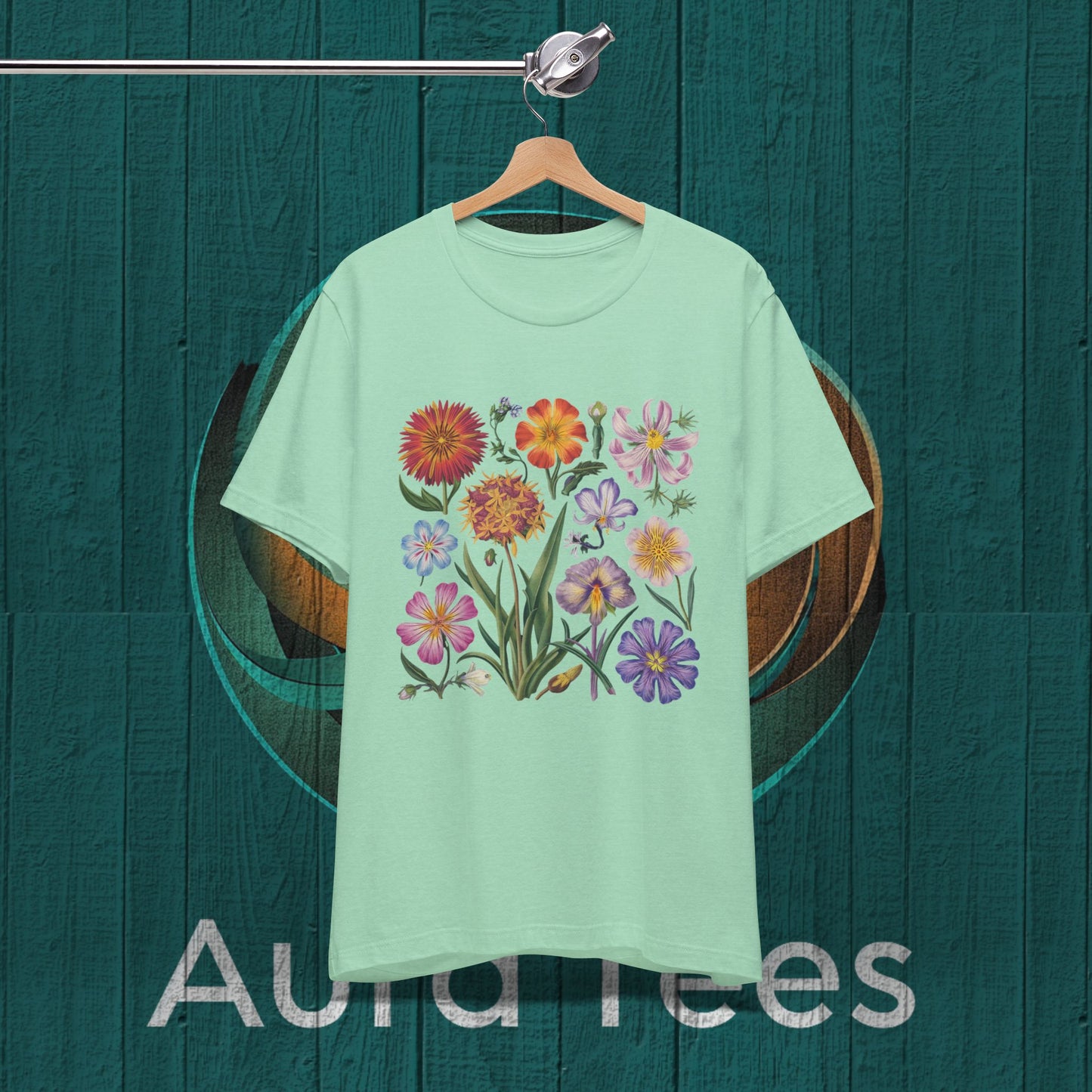 large floral tee