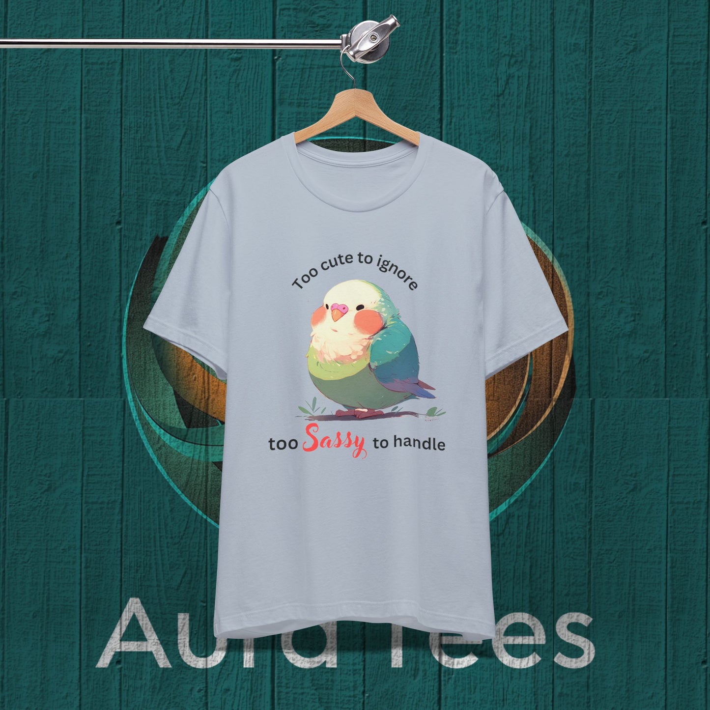 Sassy budgie tee