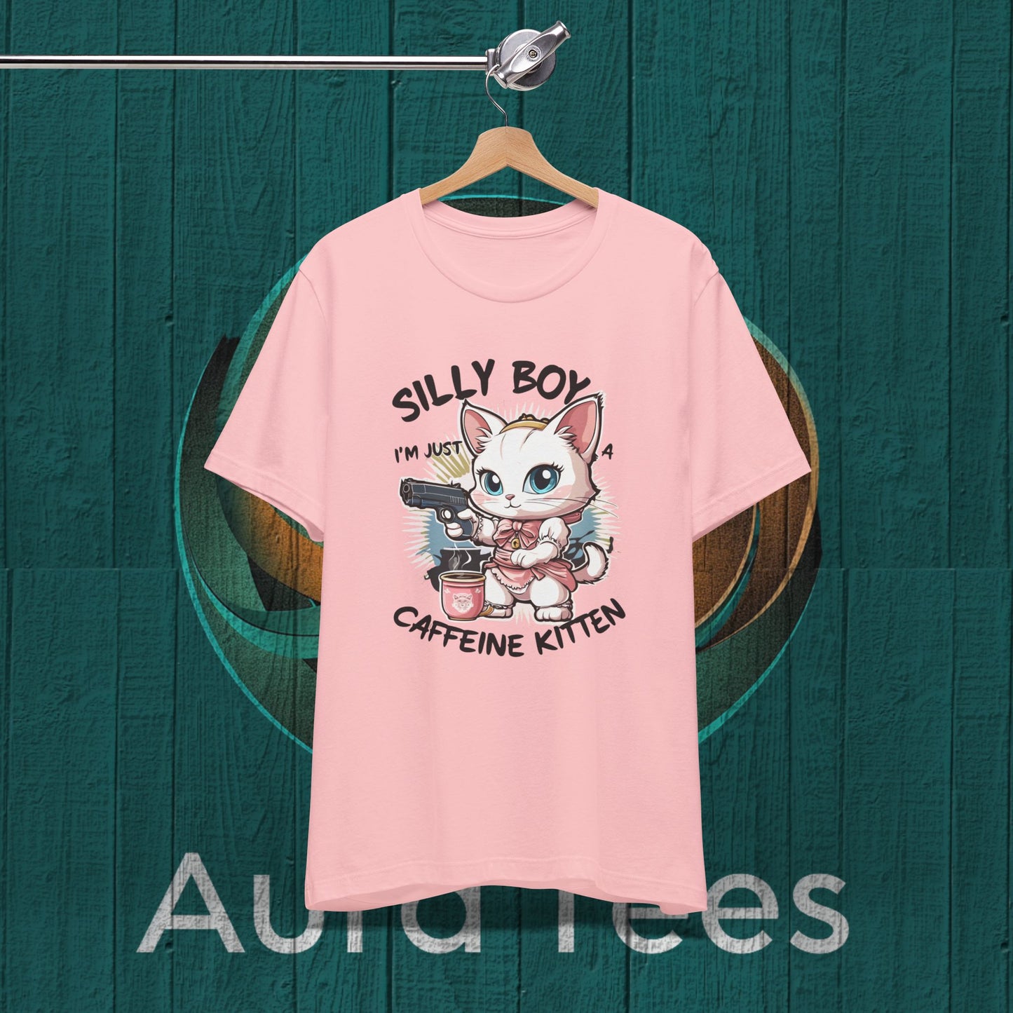 caffeine kitten tee