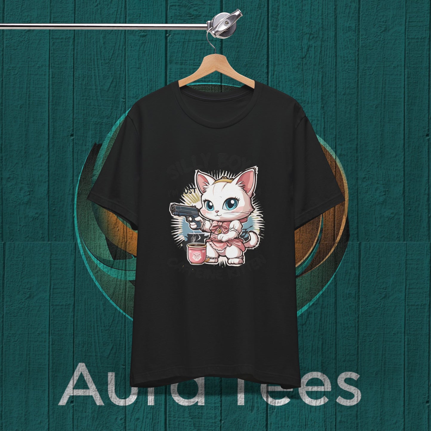 caffeine kitten tee