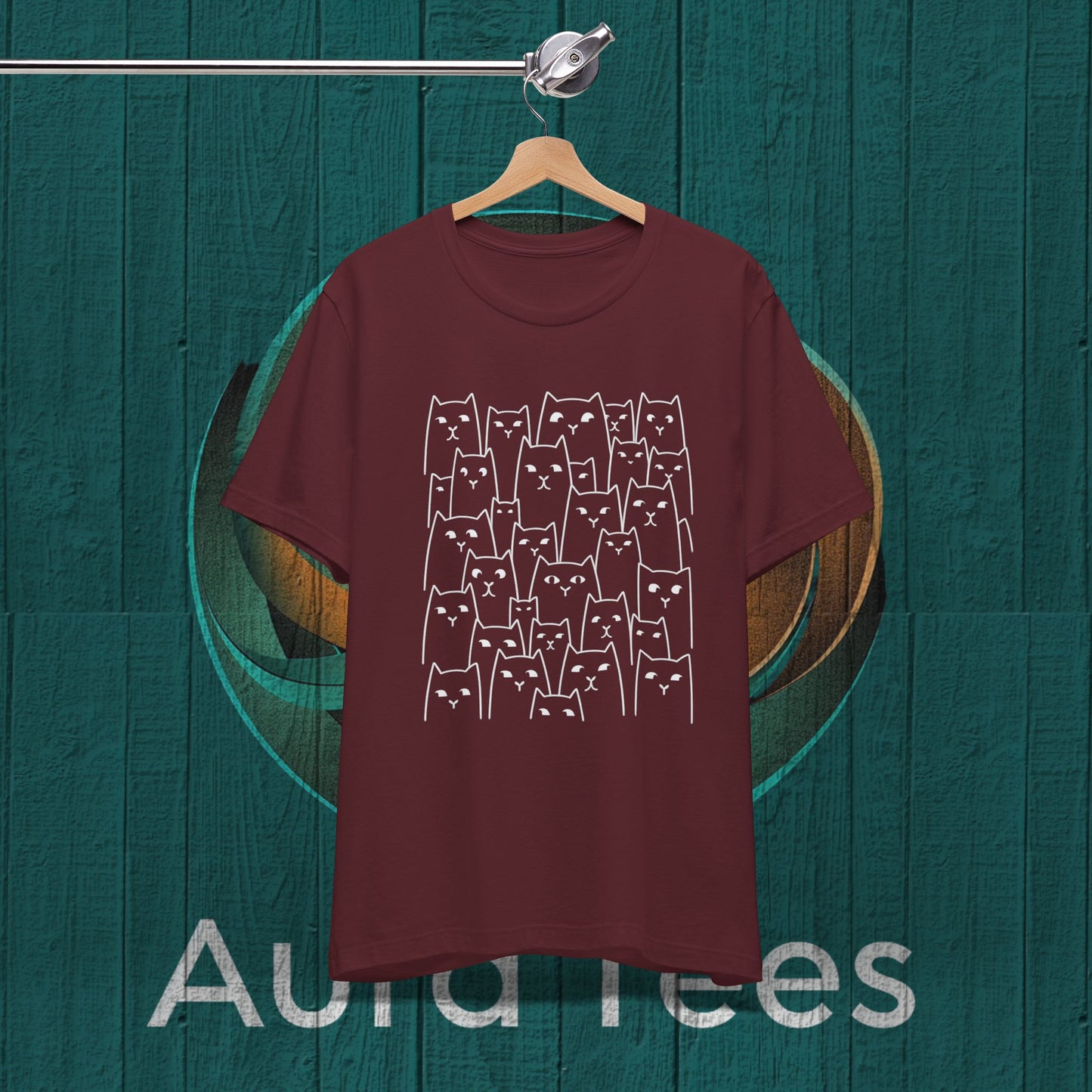 lots of cats tee