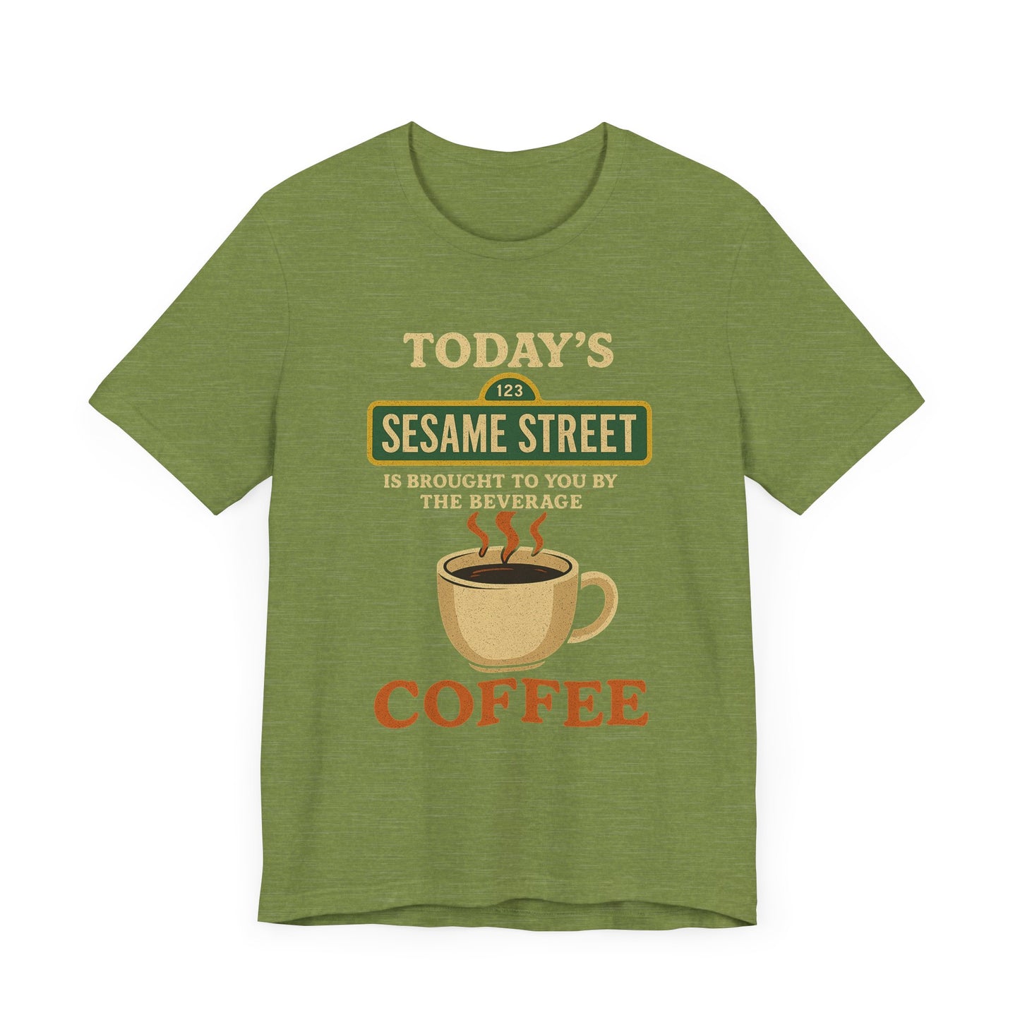 coffee Sesame Street tee