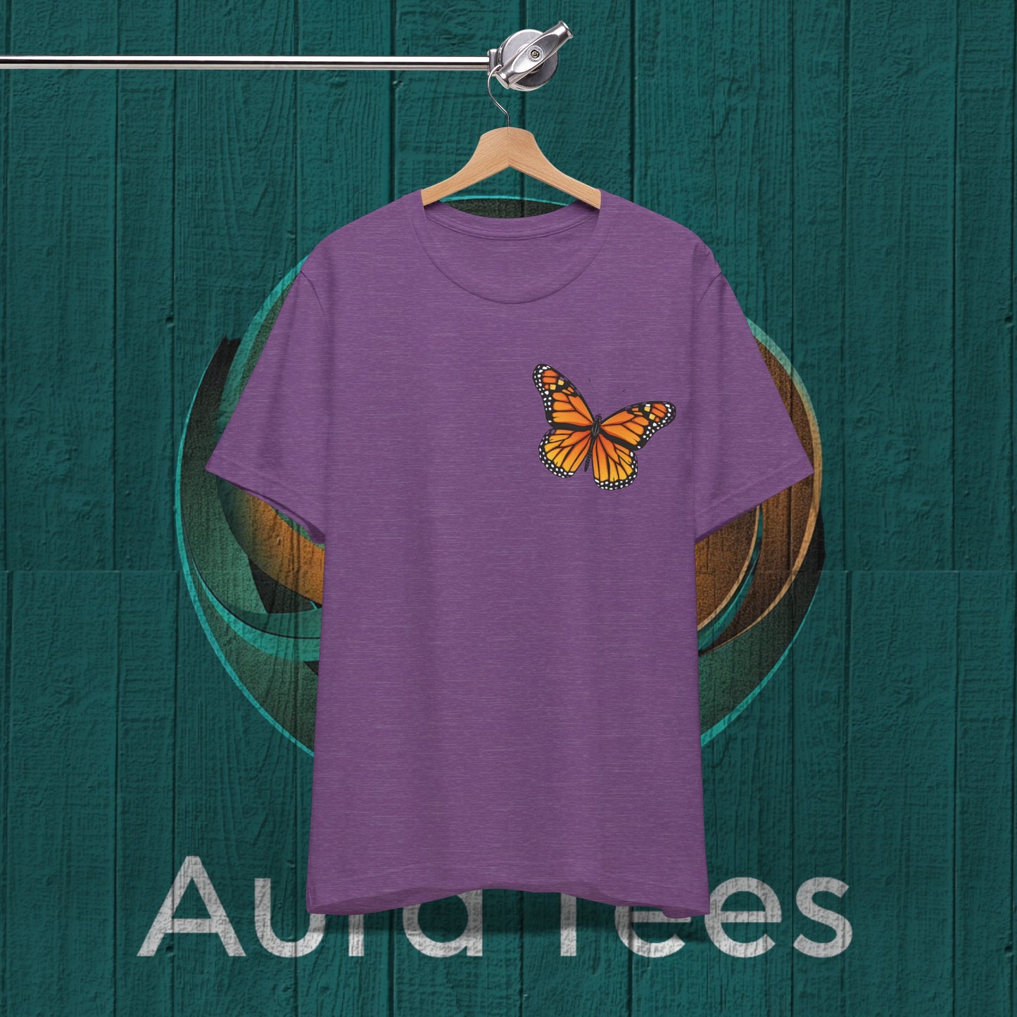 pocket monarch butterfly tee