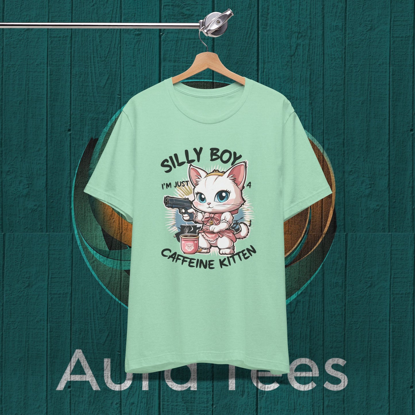 caffeine kitten tee