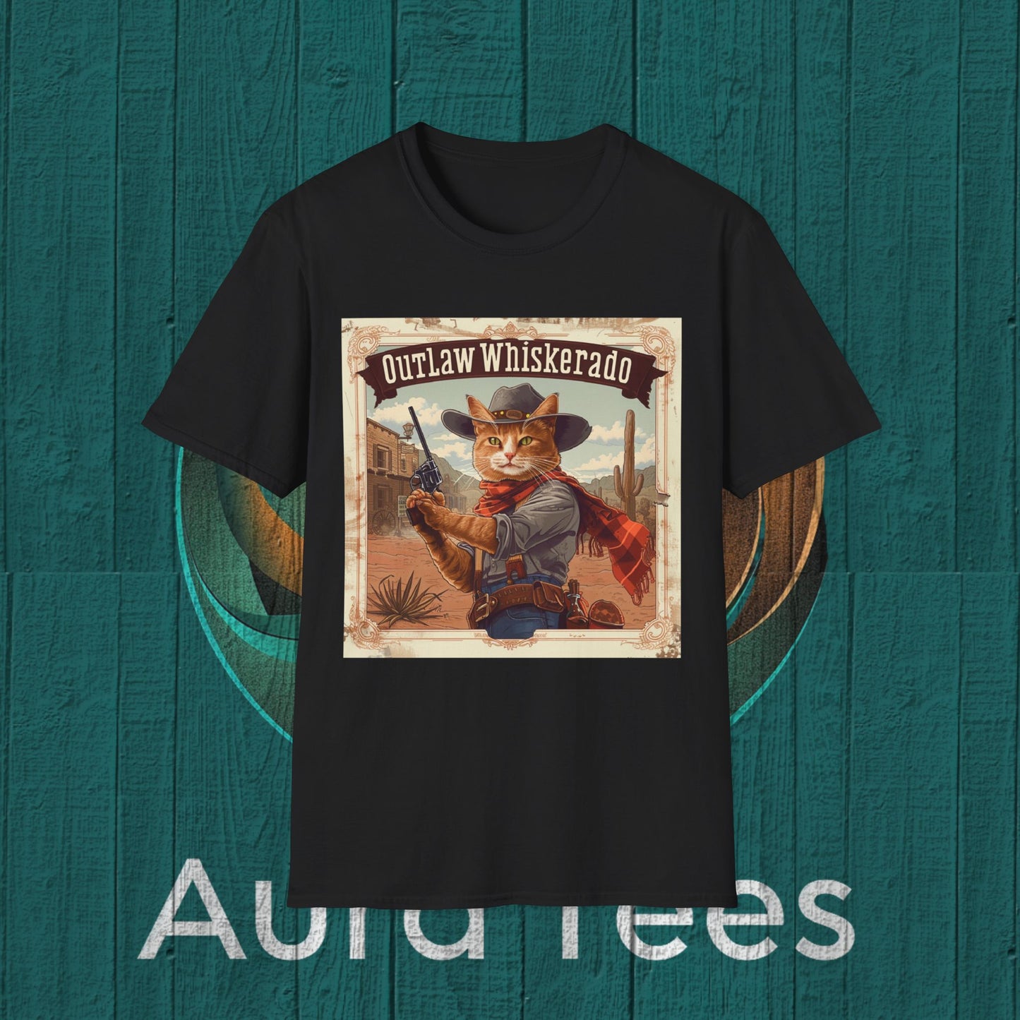 outlaw whiskerado tee