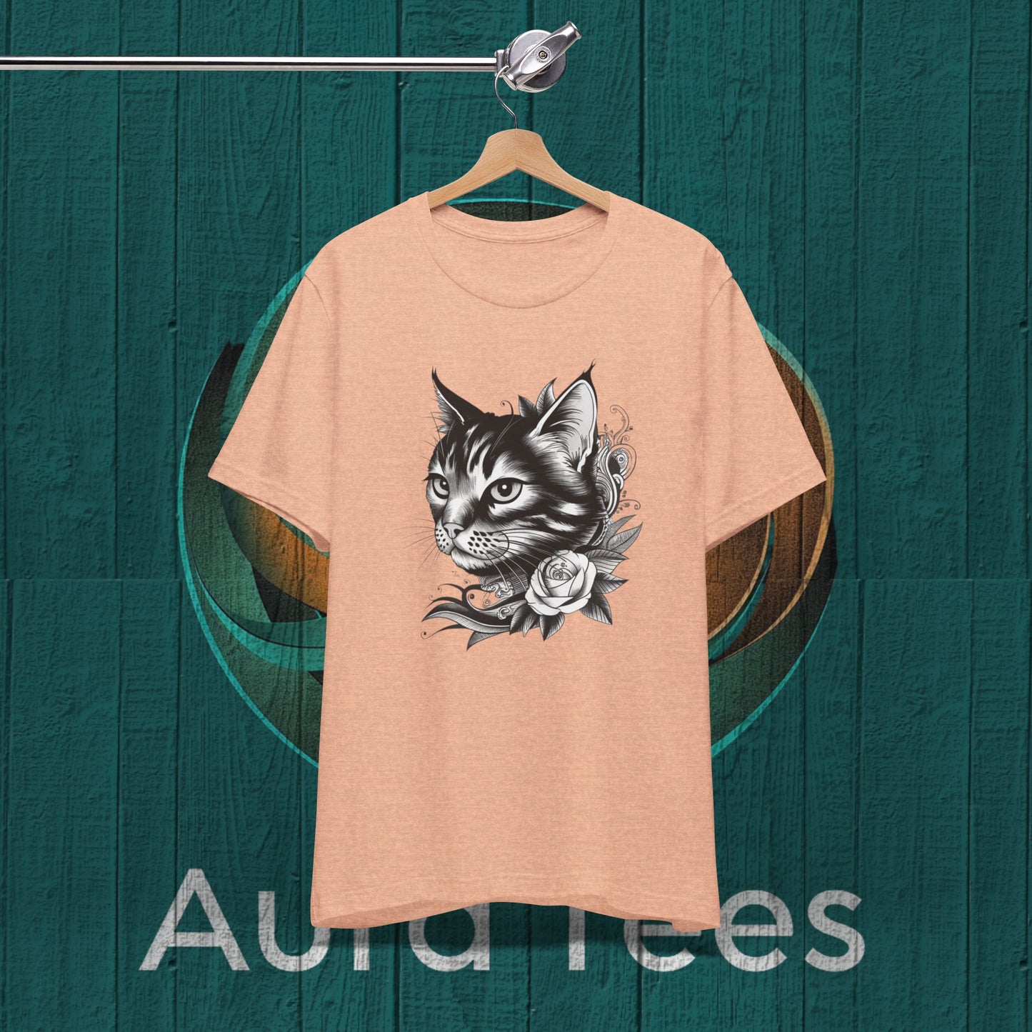 cat tattoo tee