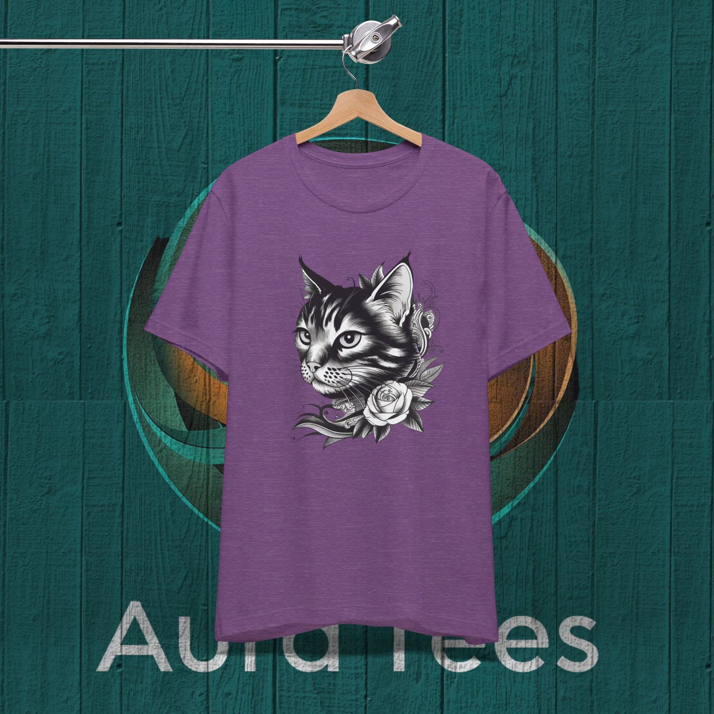 cat tattoo tee