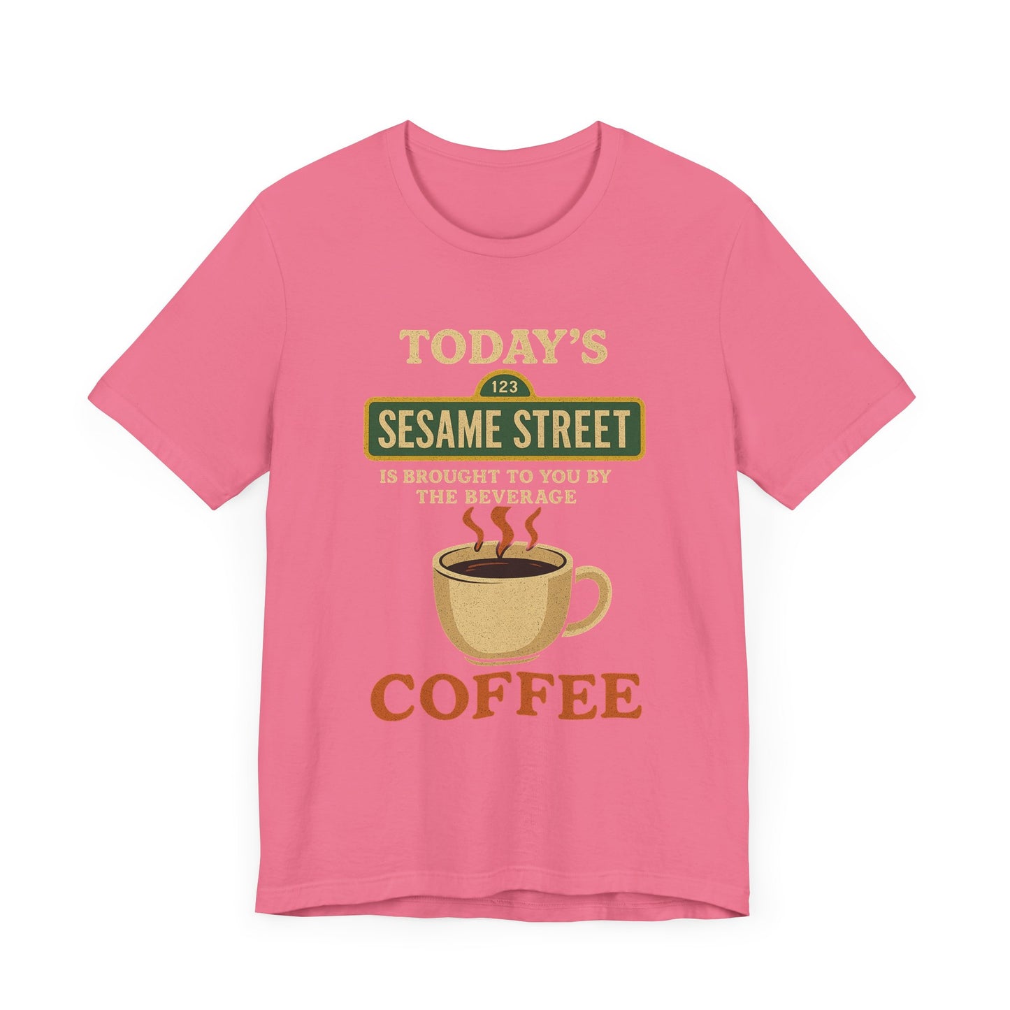 coffee Sesame Street tee