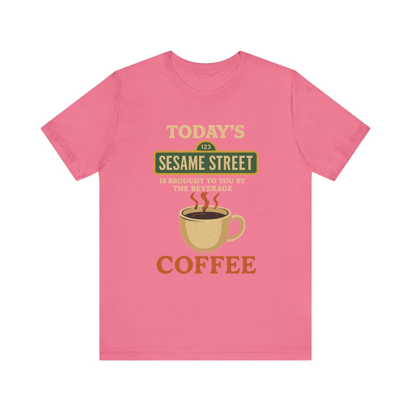 coffee Sesame Street tee
