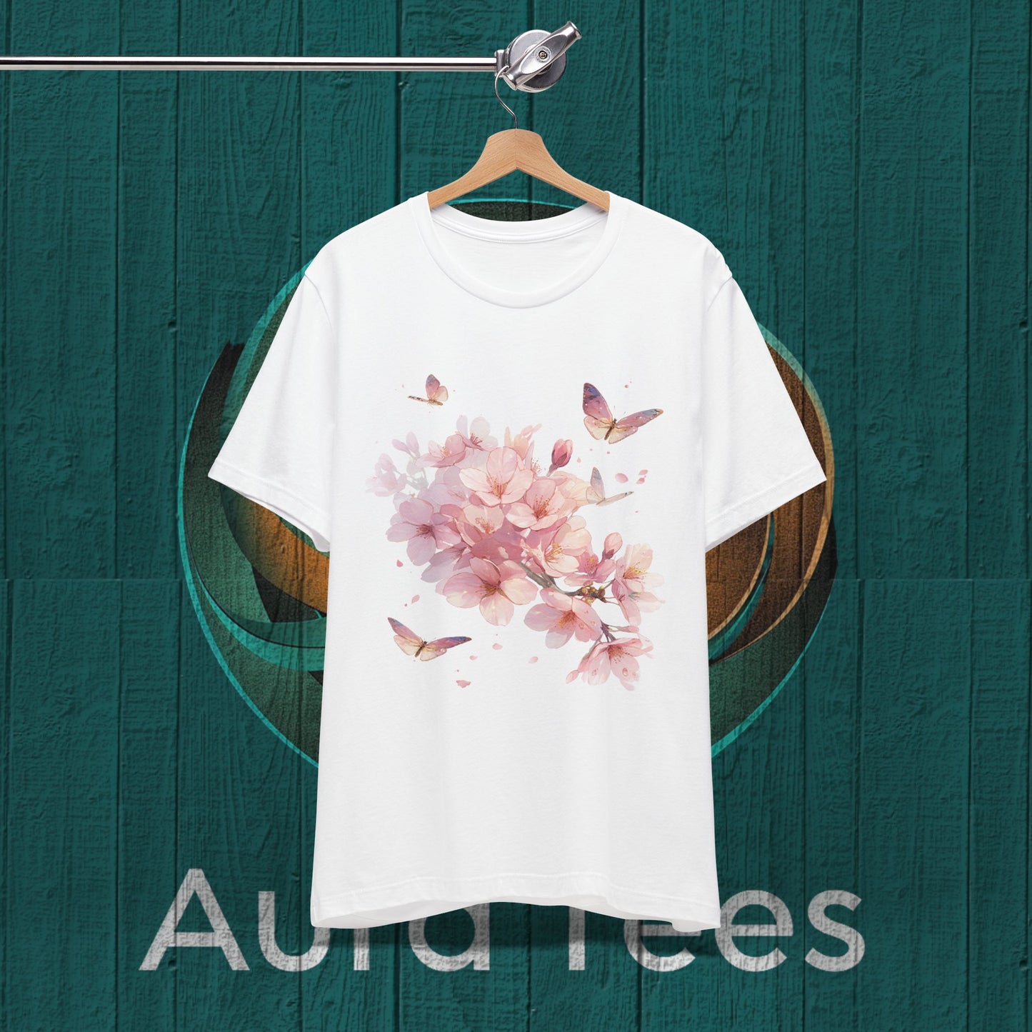 Pink blossoms and grace tee