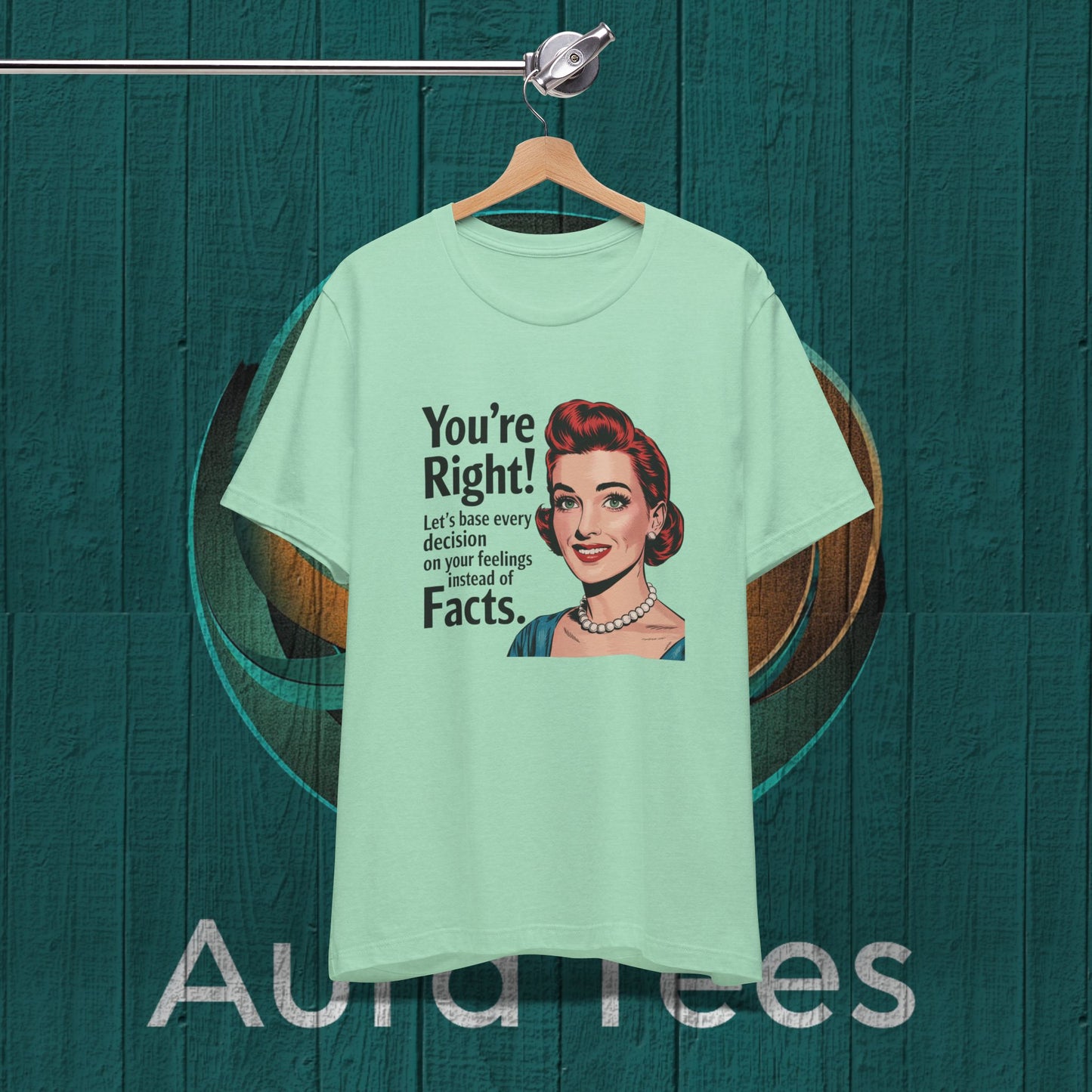 retro snarky house wife sarcasm facts tee